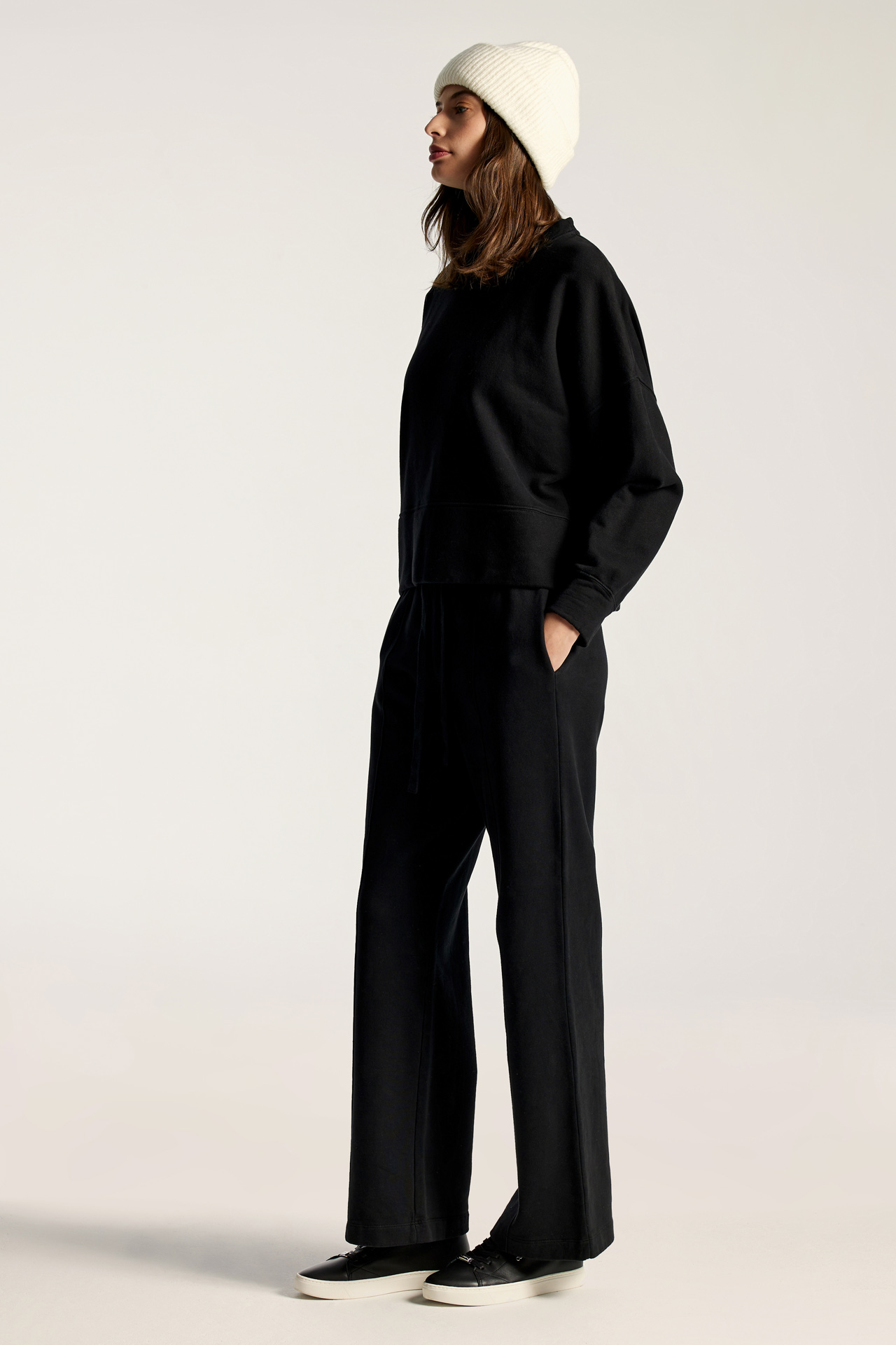 Pleated Sweatpants