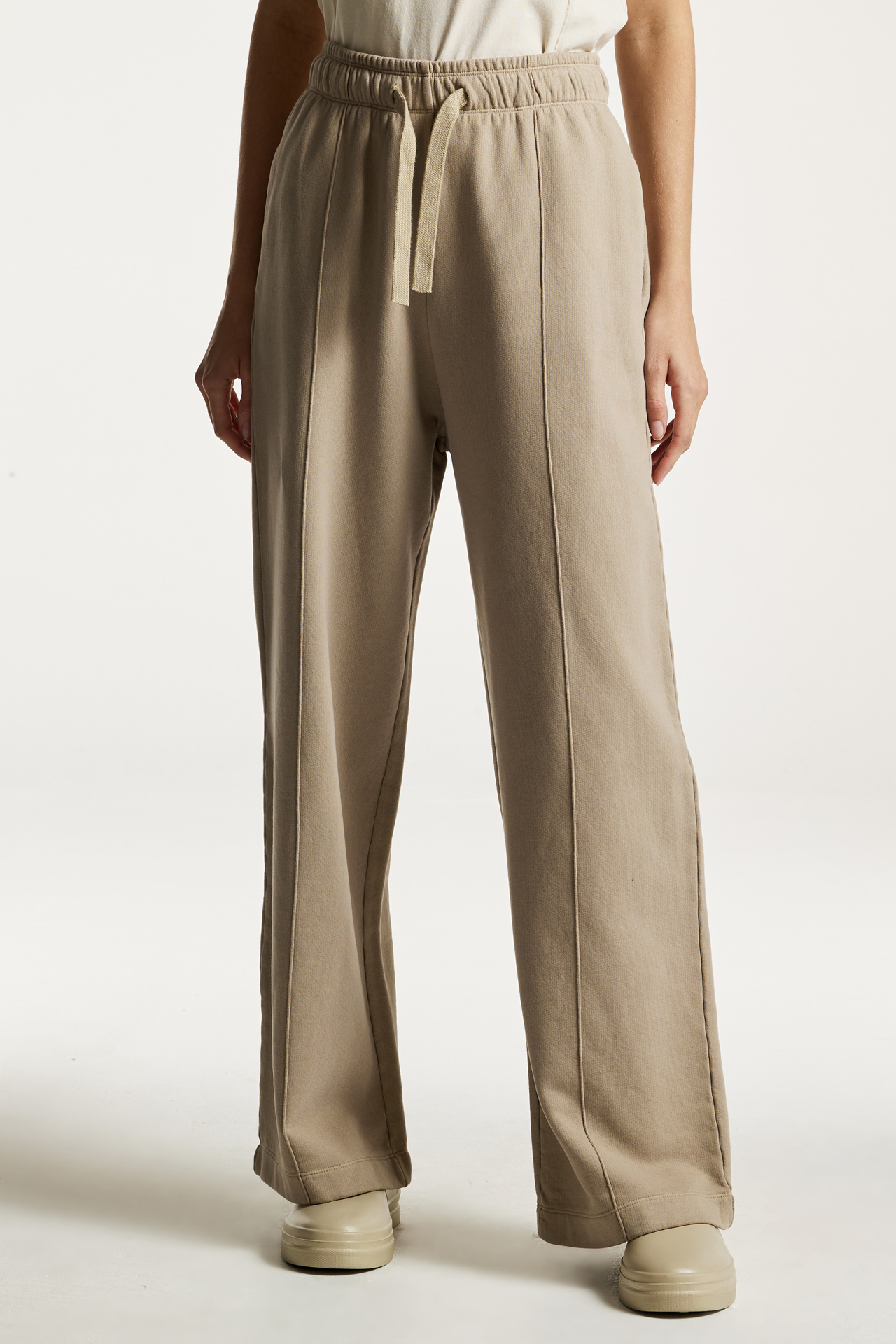 Pleated Sweatpants