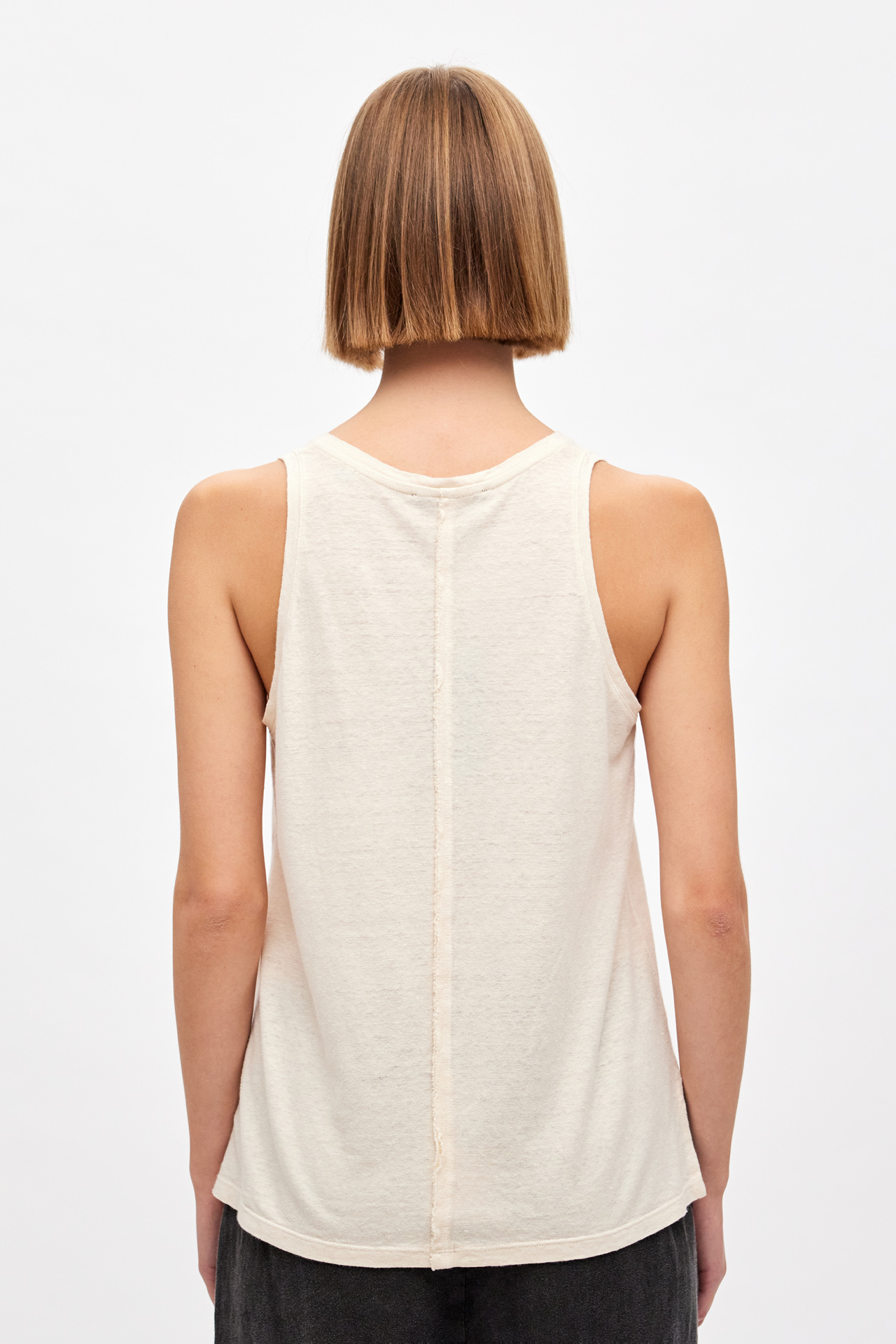 Tank Top With Side Slits