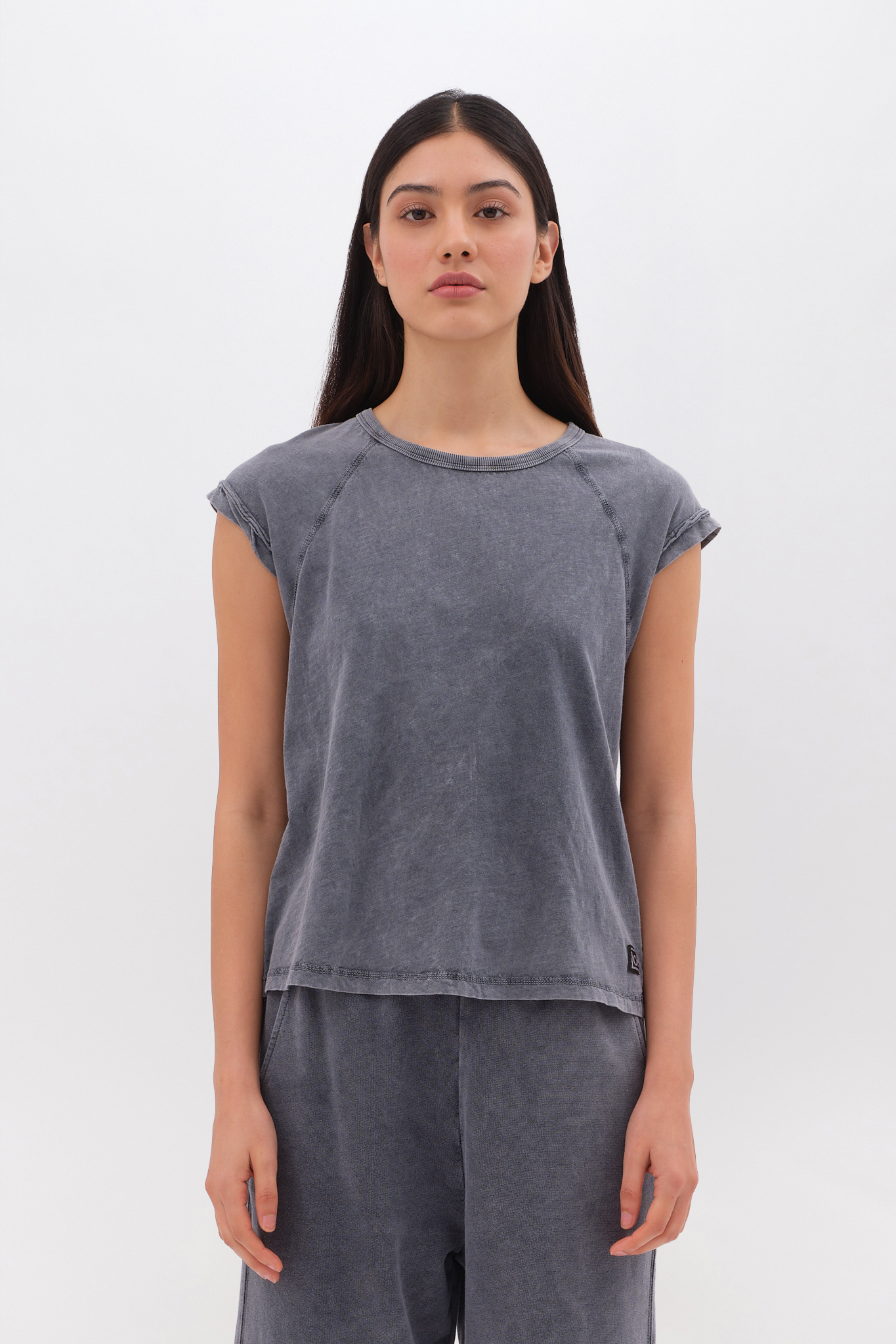 SLUB RAGLAN T-SHIRT