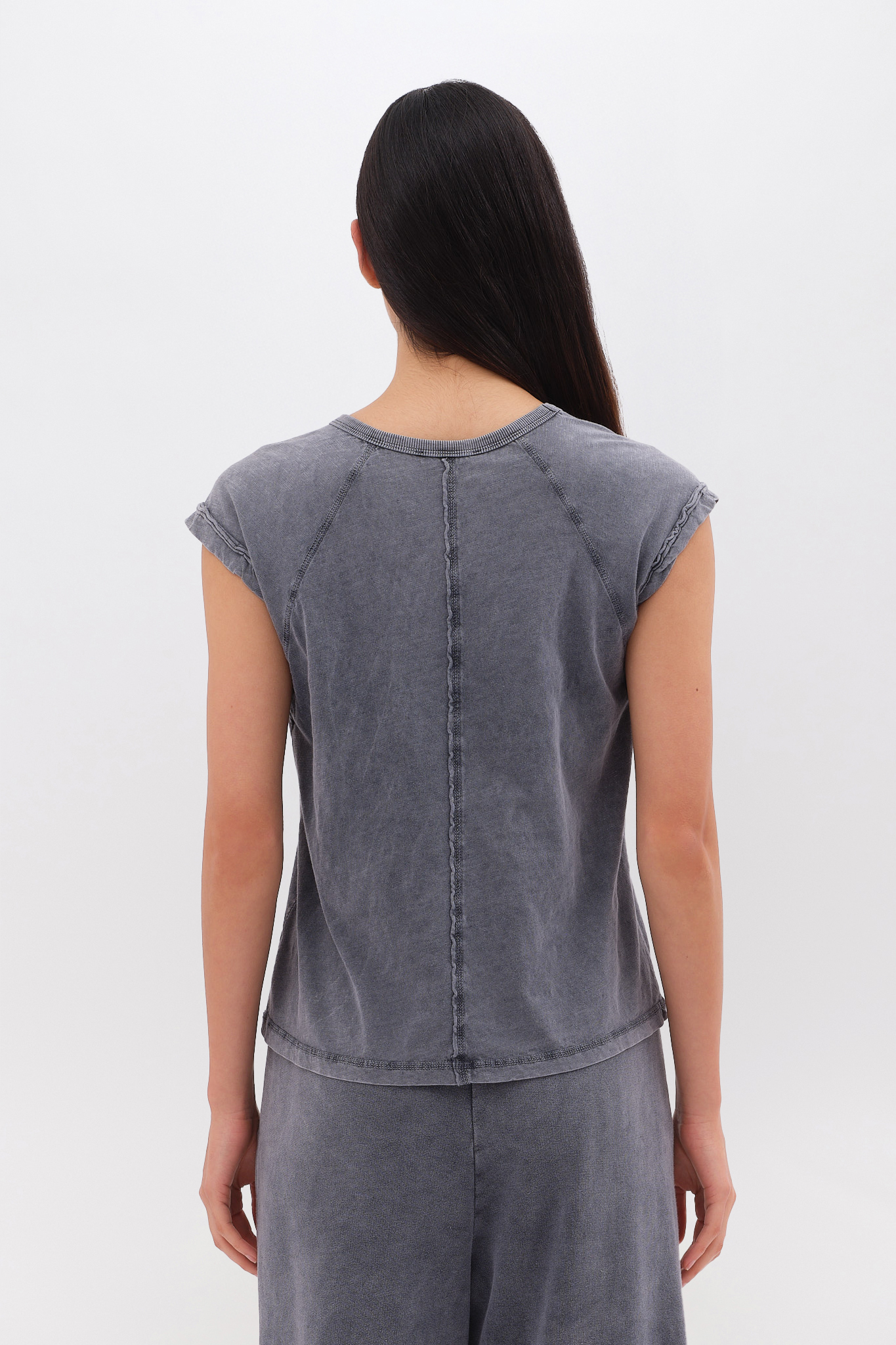 SLUB RAGLAN T-SHIRT