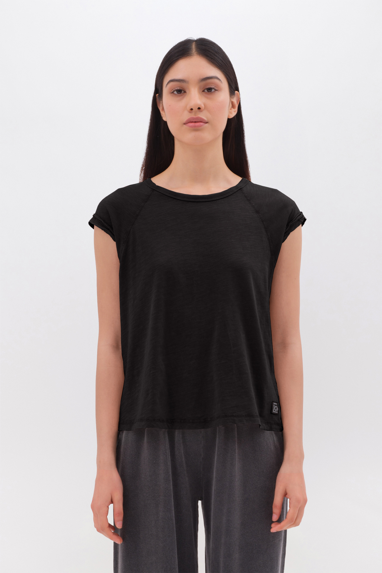 SLUB RAGLAN T-SHIRT