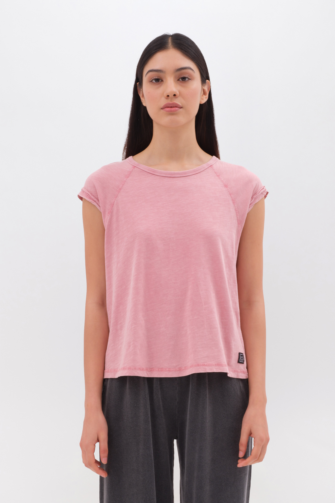 SLUB RAGLAN T-SHIRT