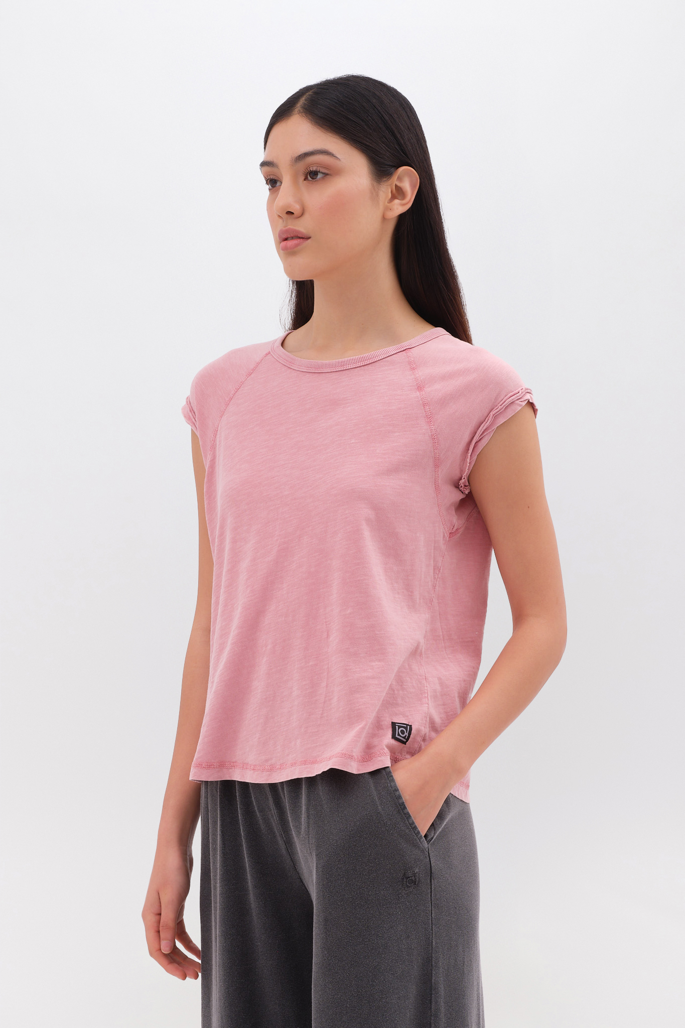 SLUB RAGLAN T-SHIRT