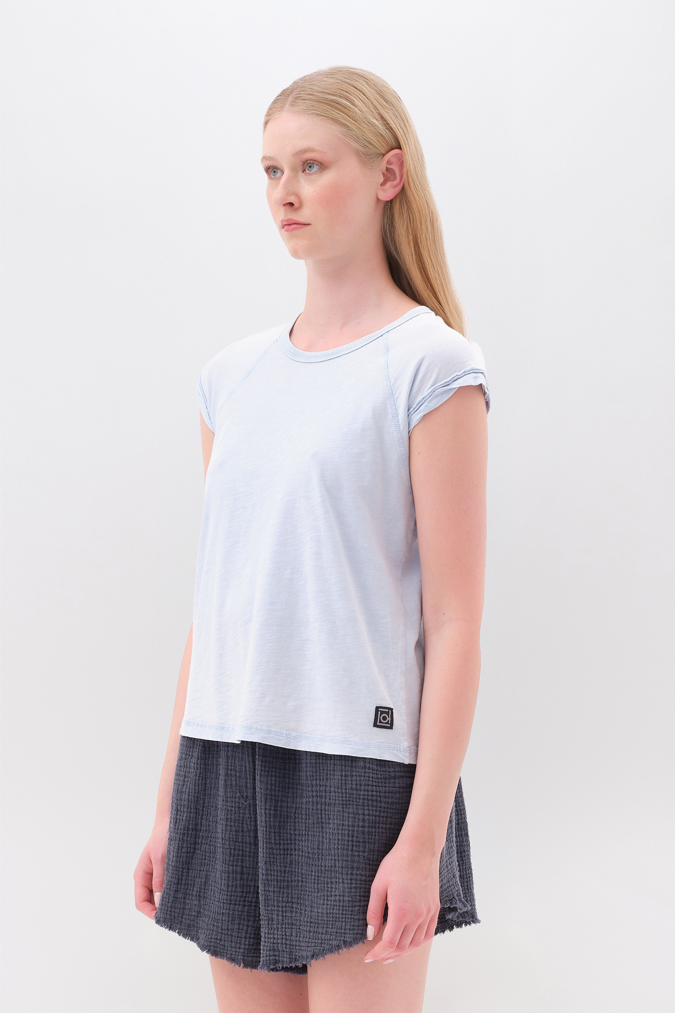 SLUB RAGLAN T-SHIRT