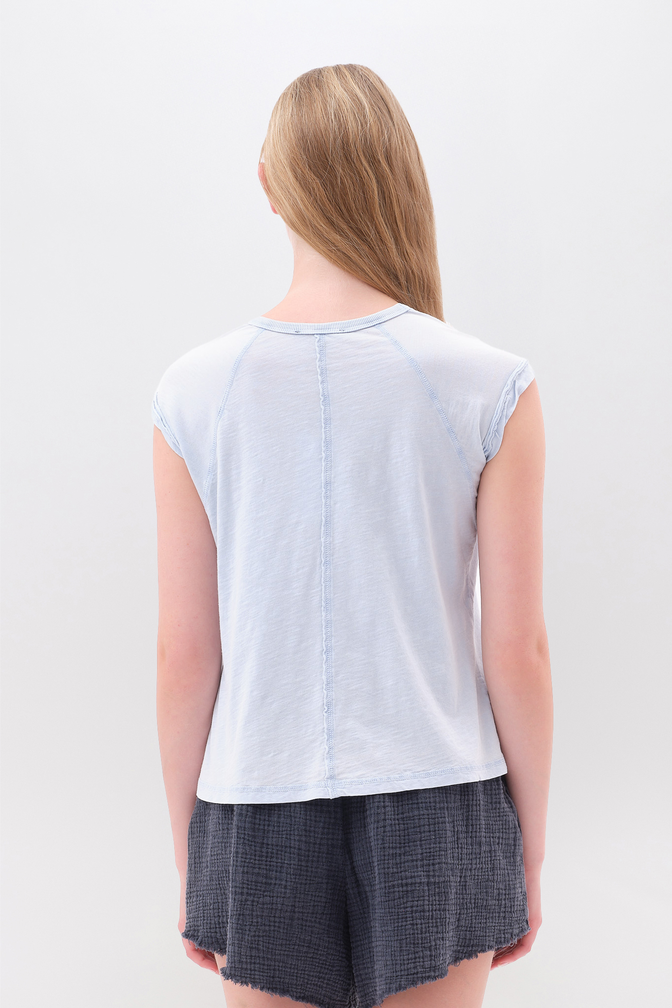 SLUB RAGLAN T-SHIRT