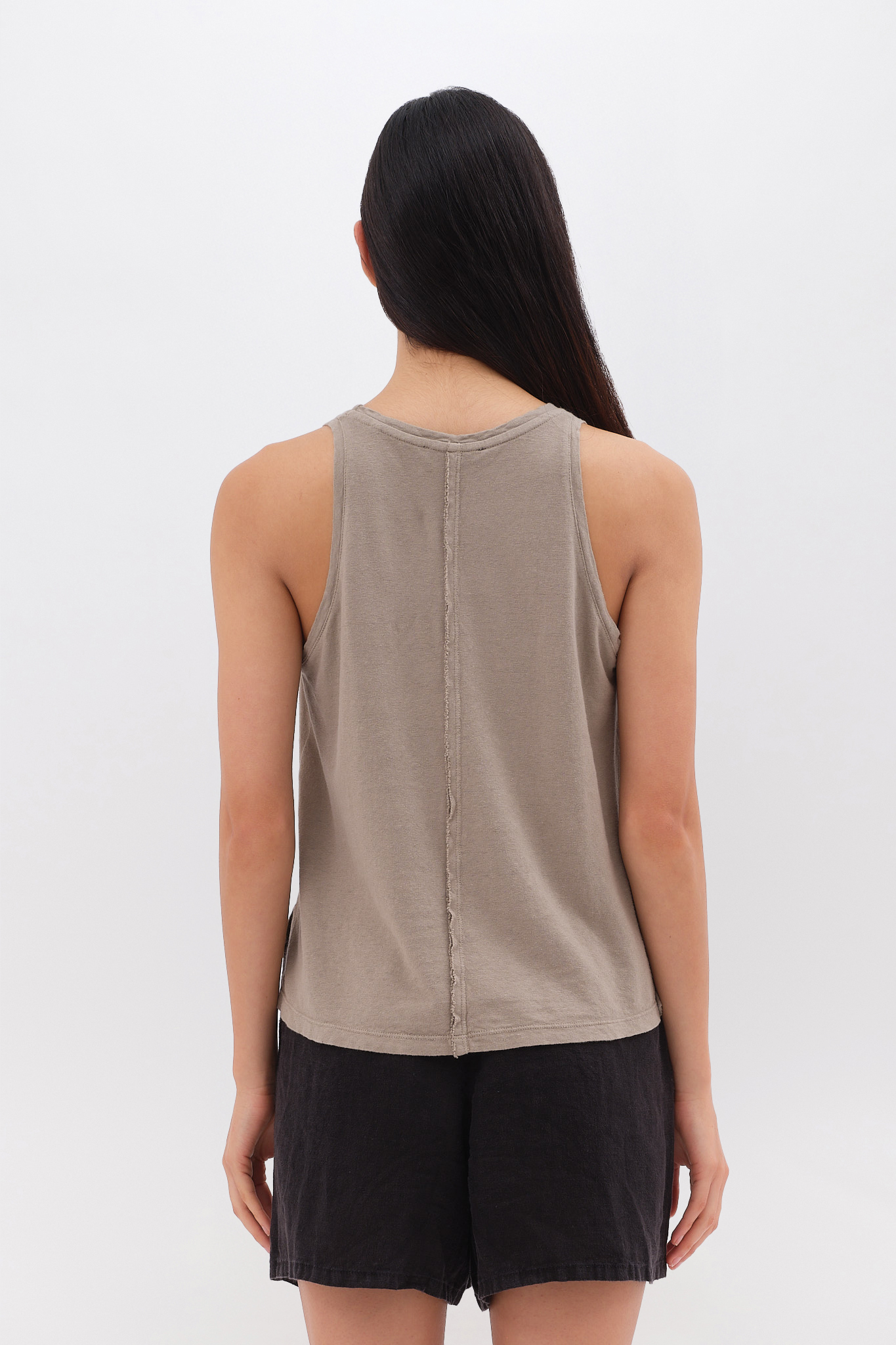 Tank Top With Side Slits