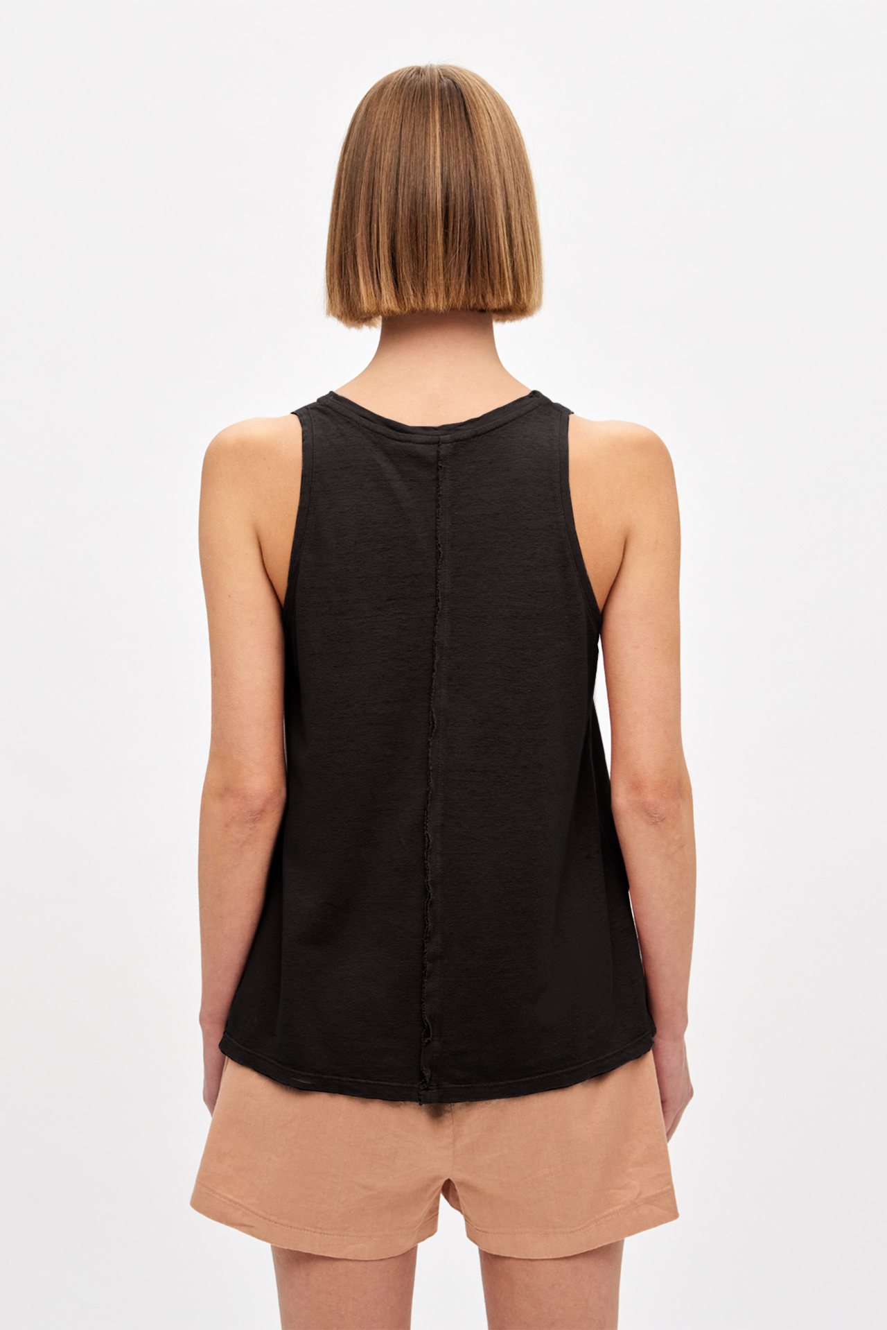 Tank Top With Side Slits