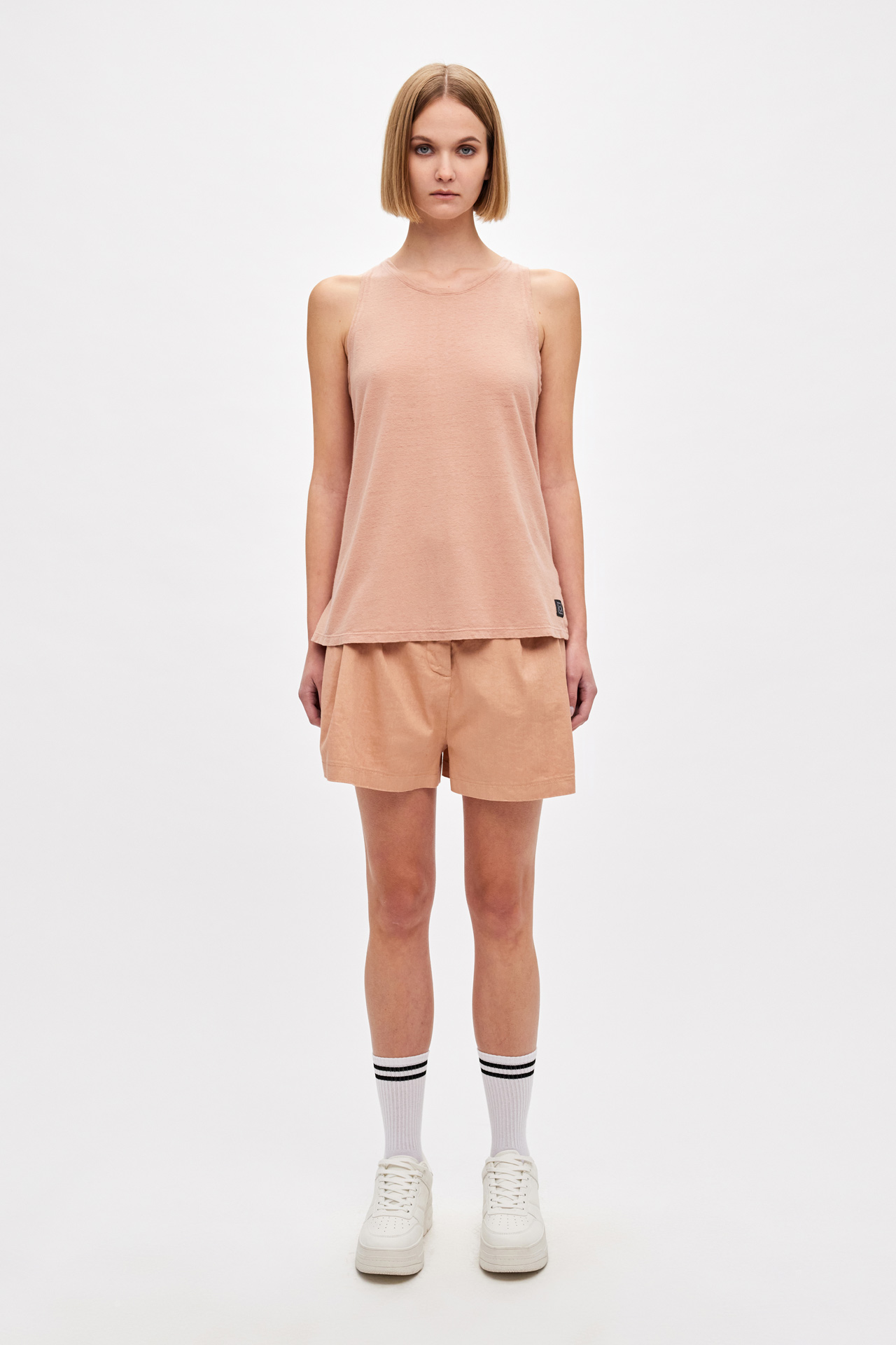 Tank Top With Side Slits