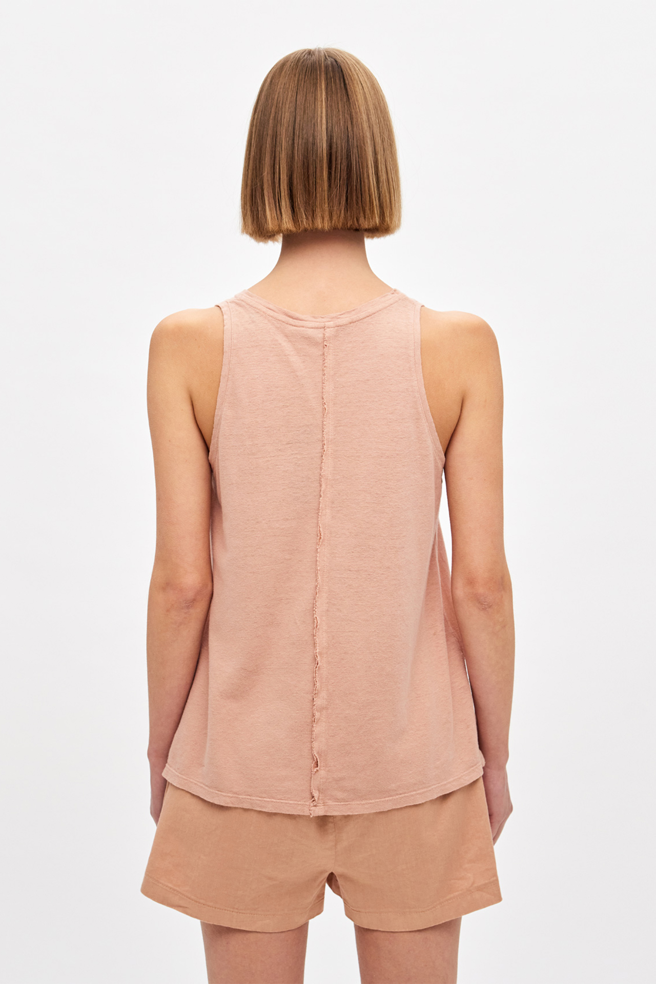 Tank Top With Side Slits