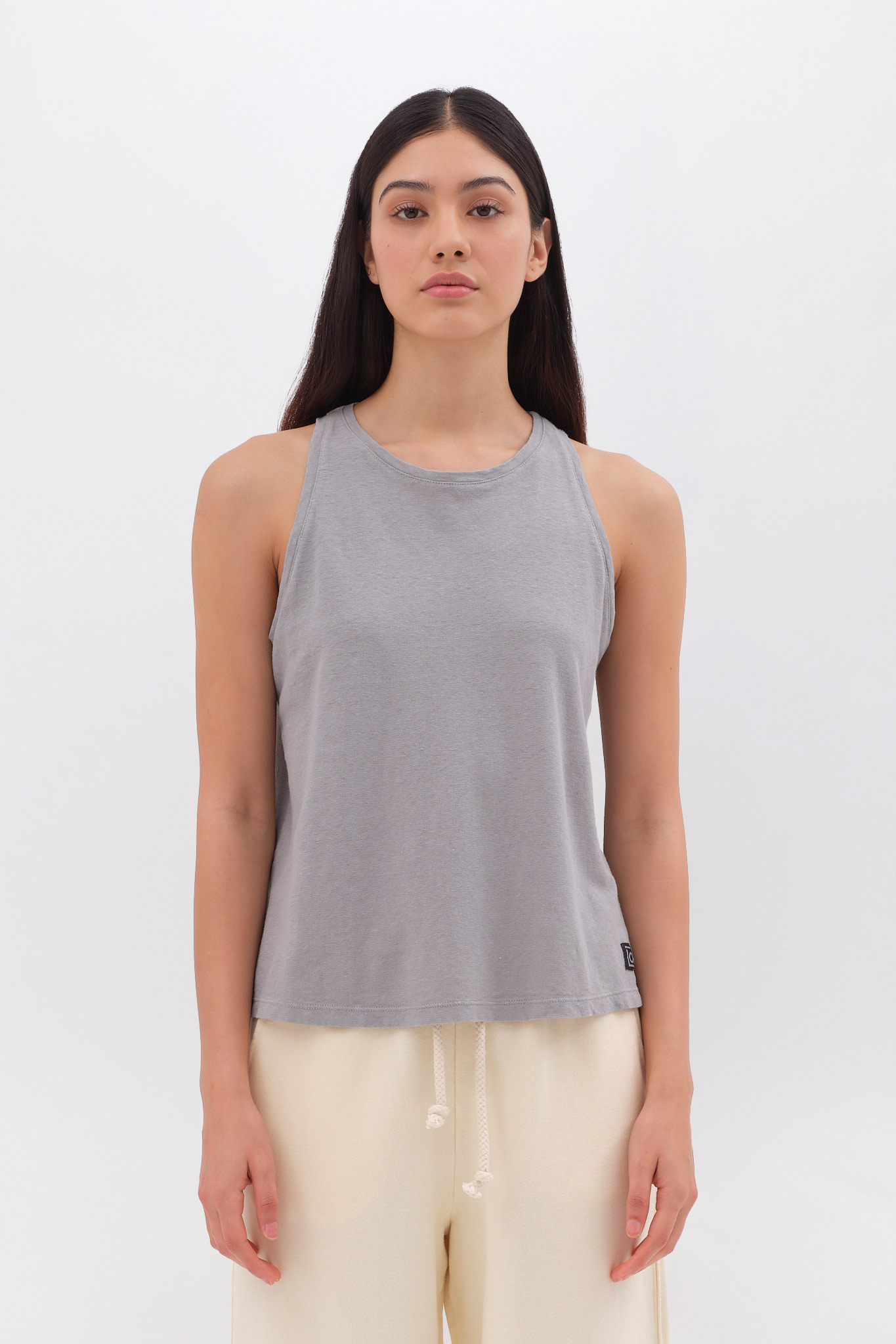 Tank Top With Side Slits