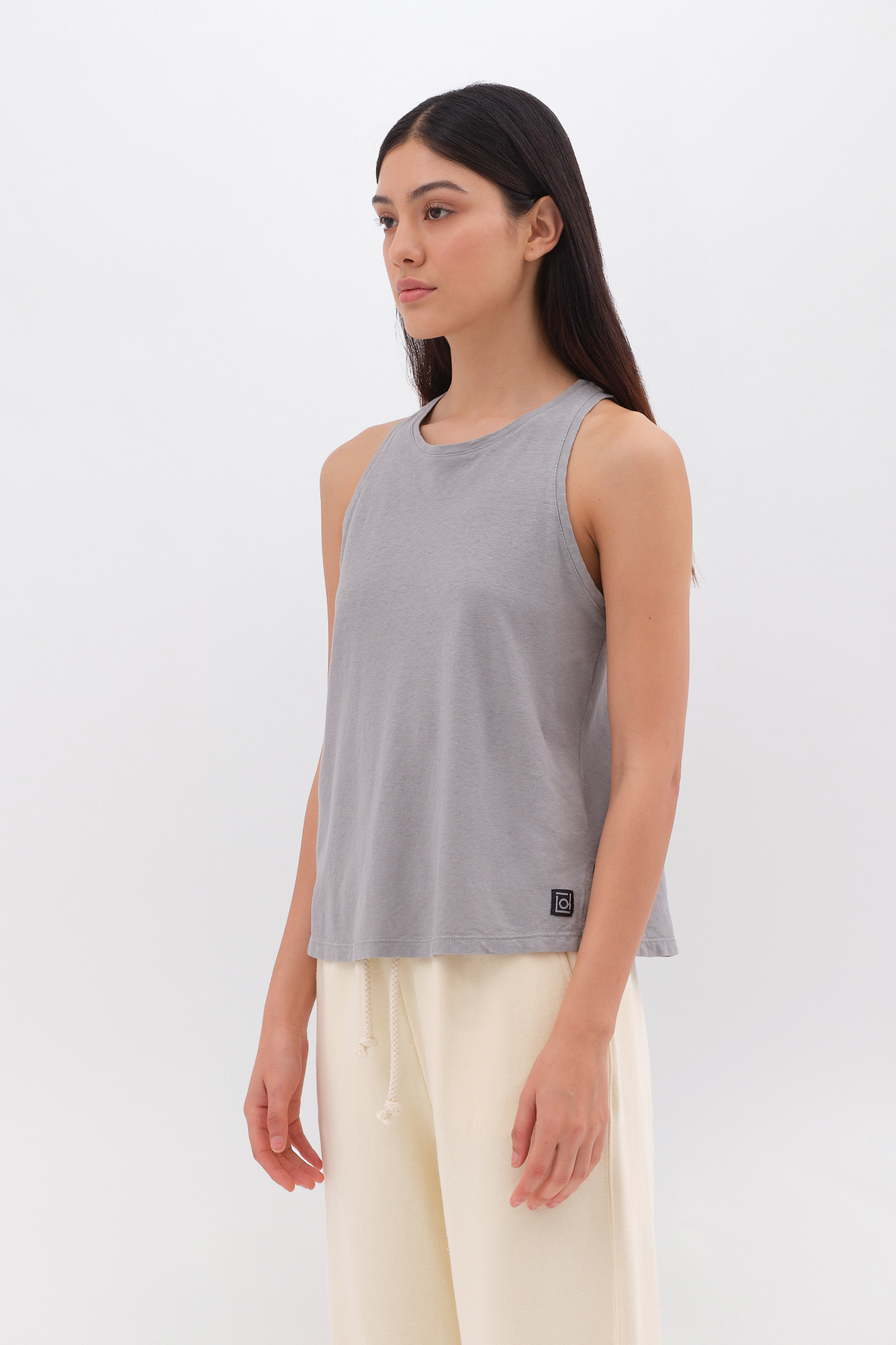 Tank Top With Side Slits