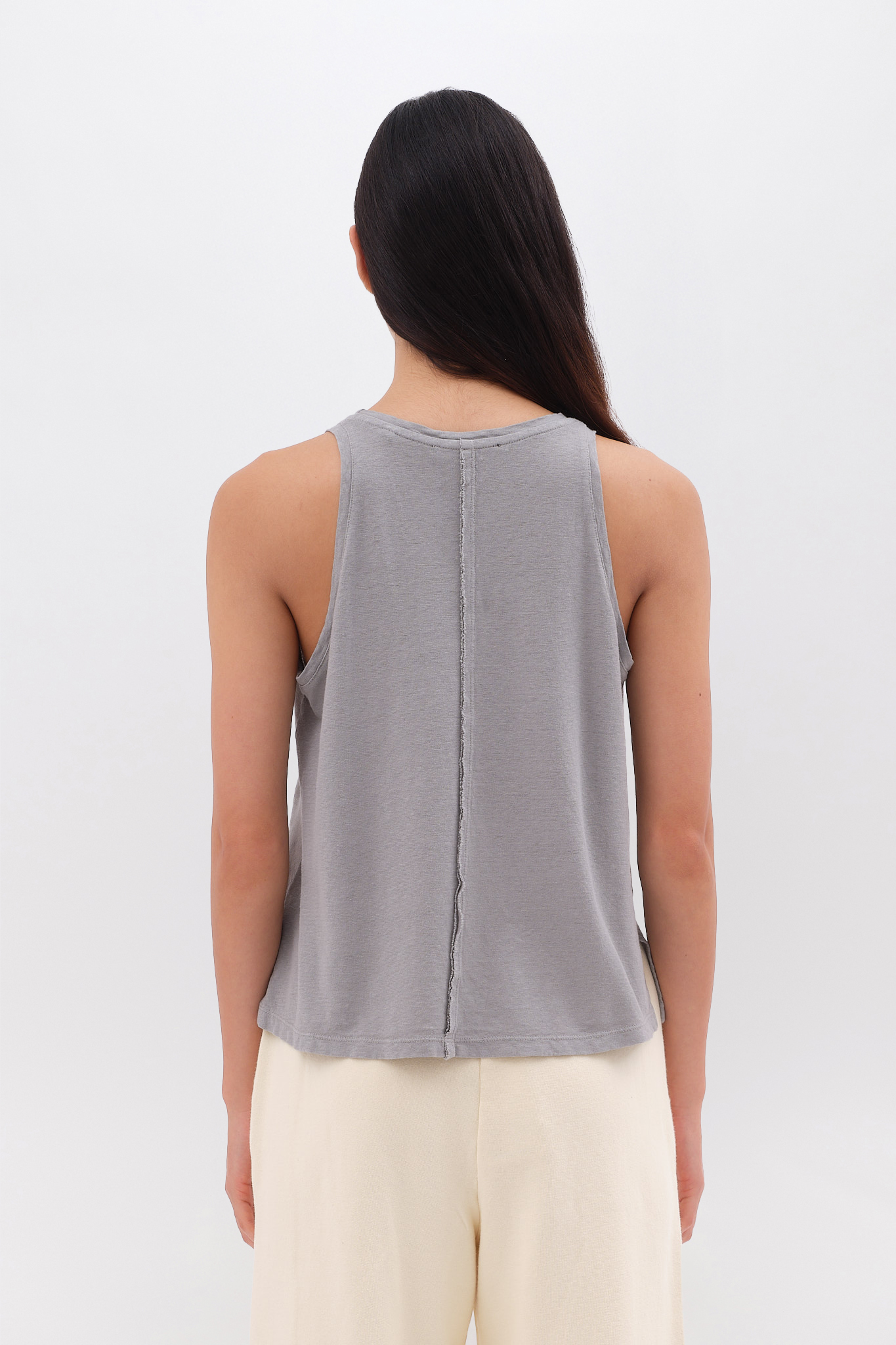 Tank Top With Side Slits