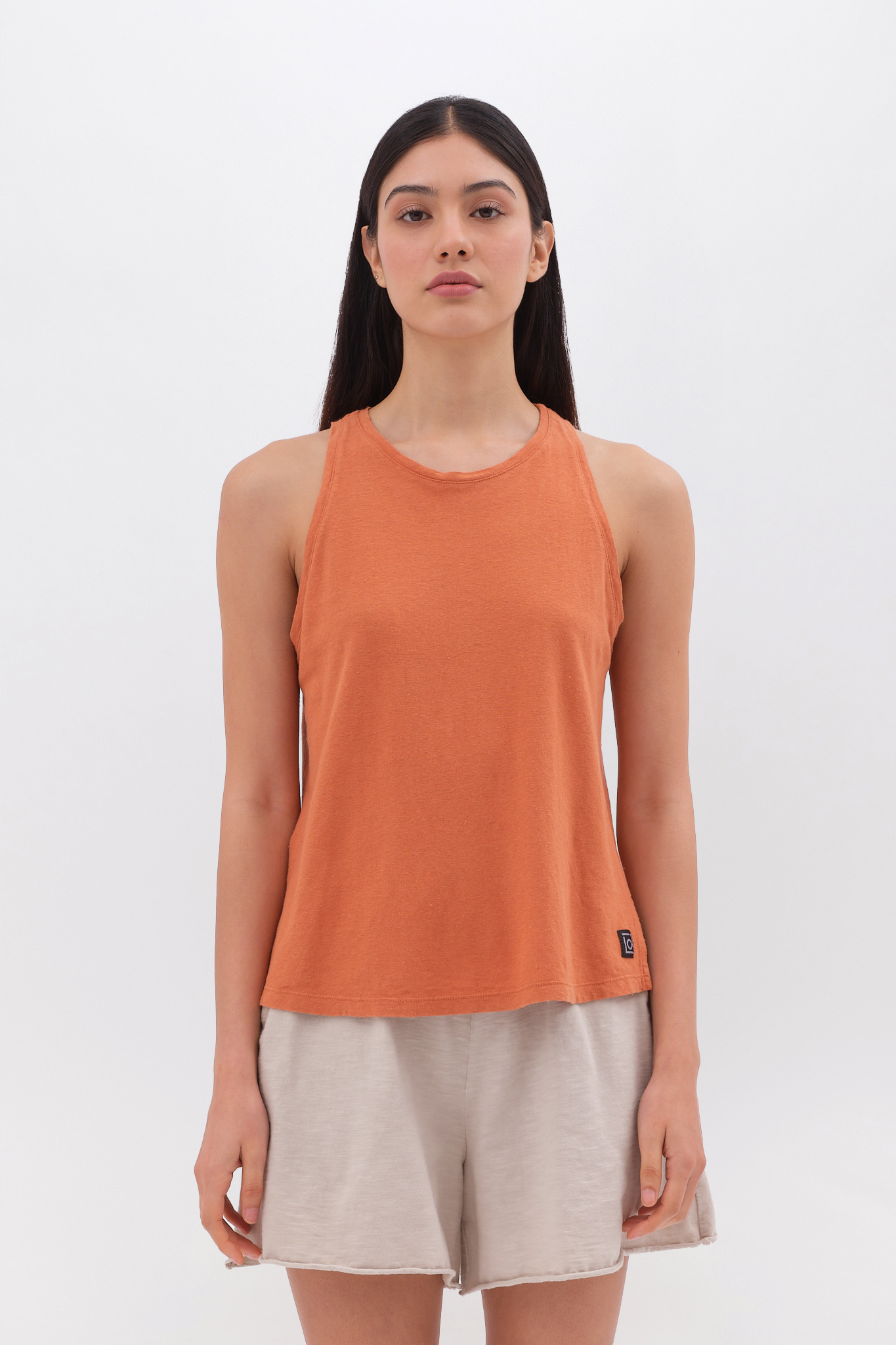 Tank Top With Side Slits