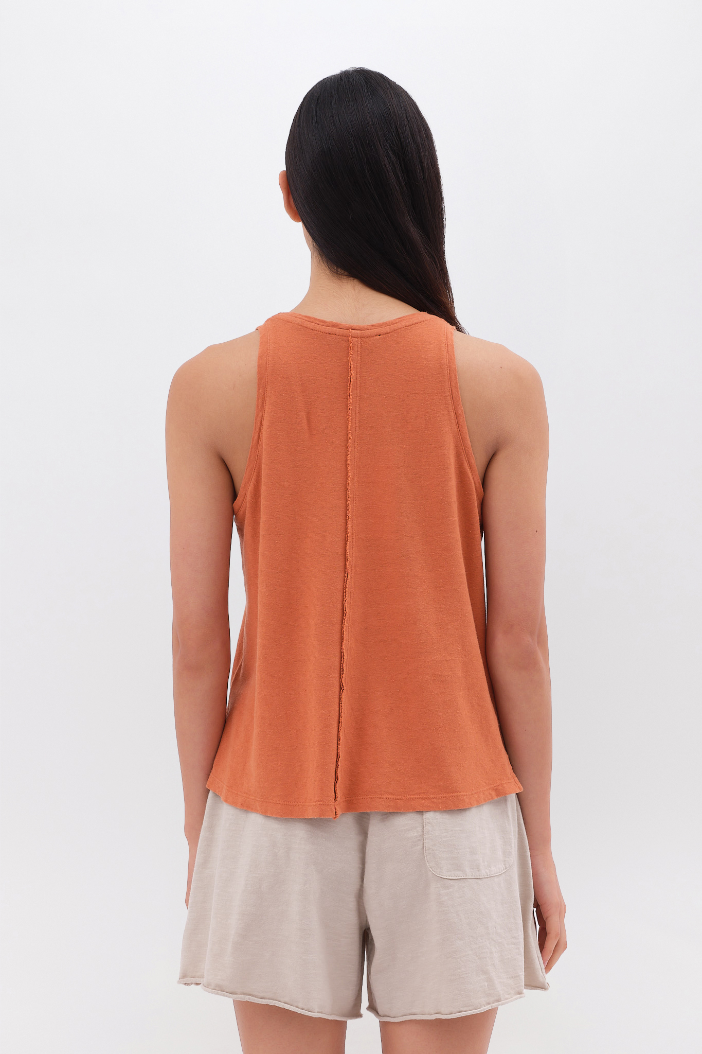 Tank Top With Side Slits