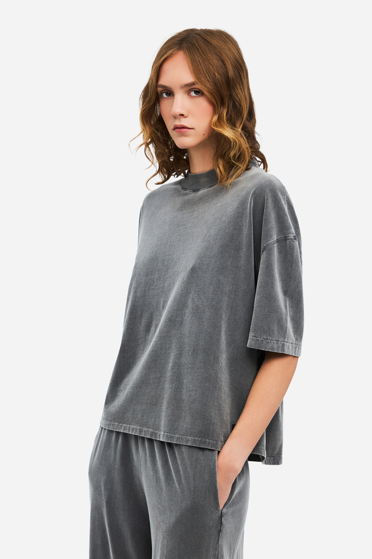 OVERSIZED MOCK T-SHIRT