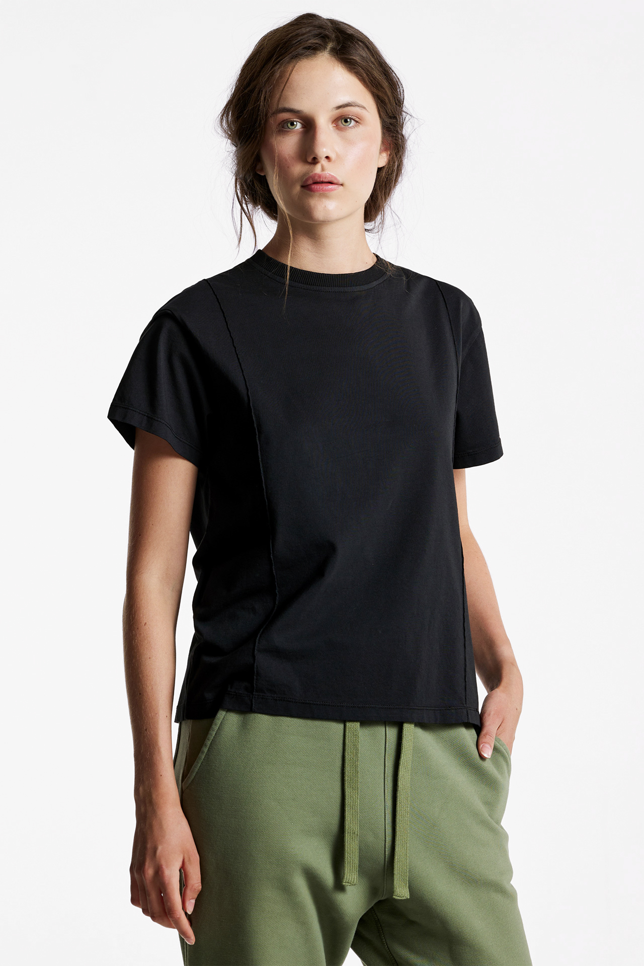 Pleated T-Shirt