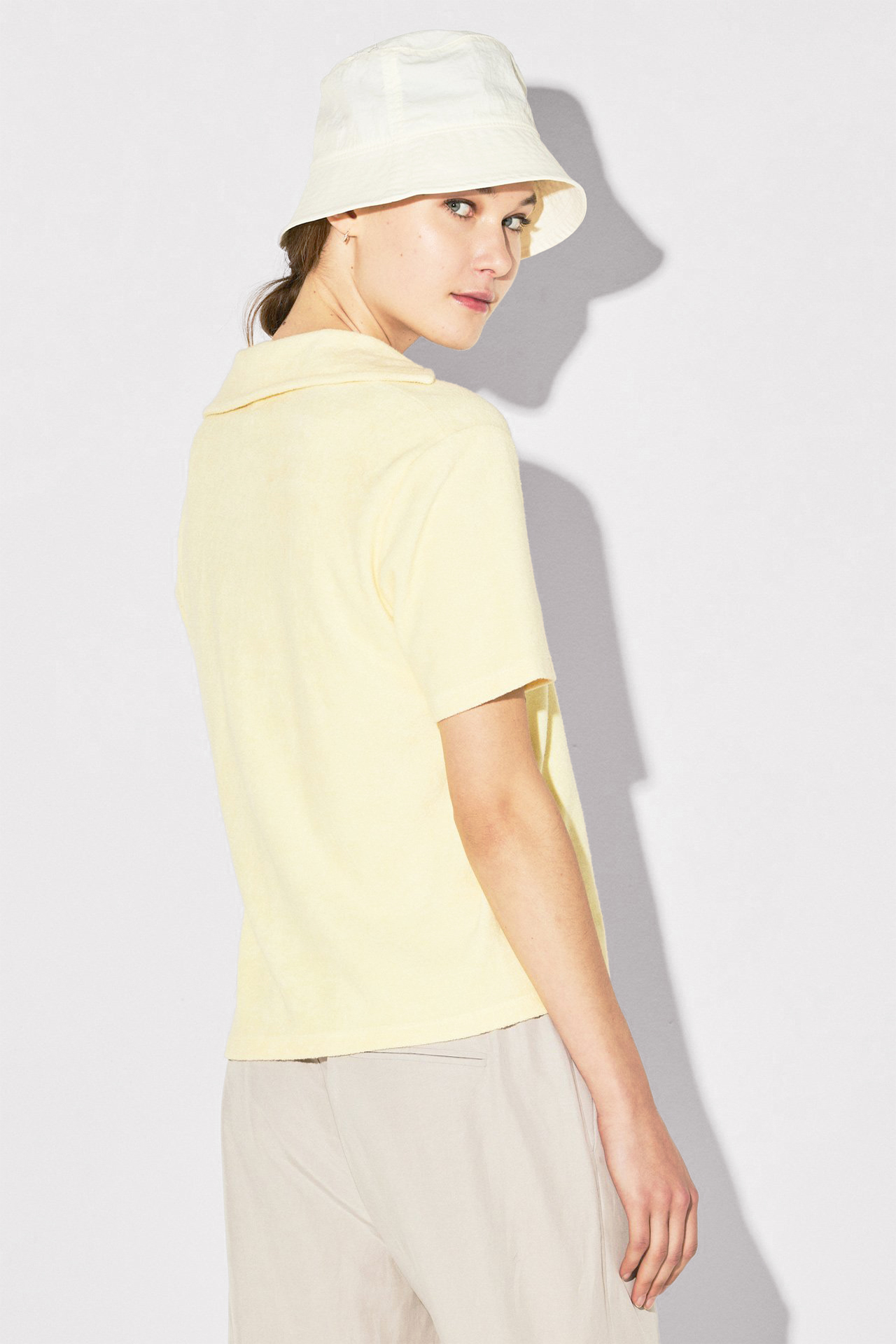 Terry Towel Polo Shirt