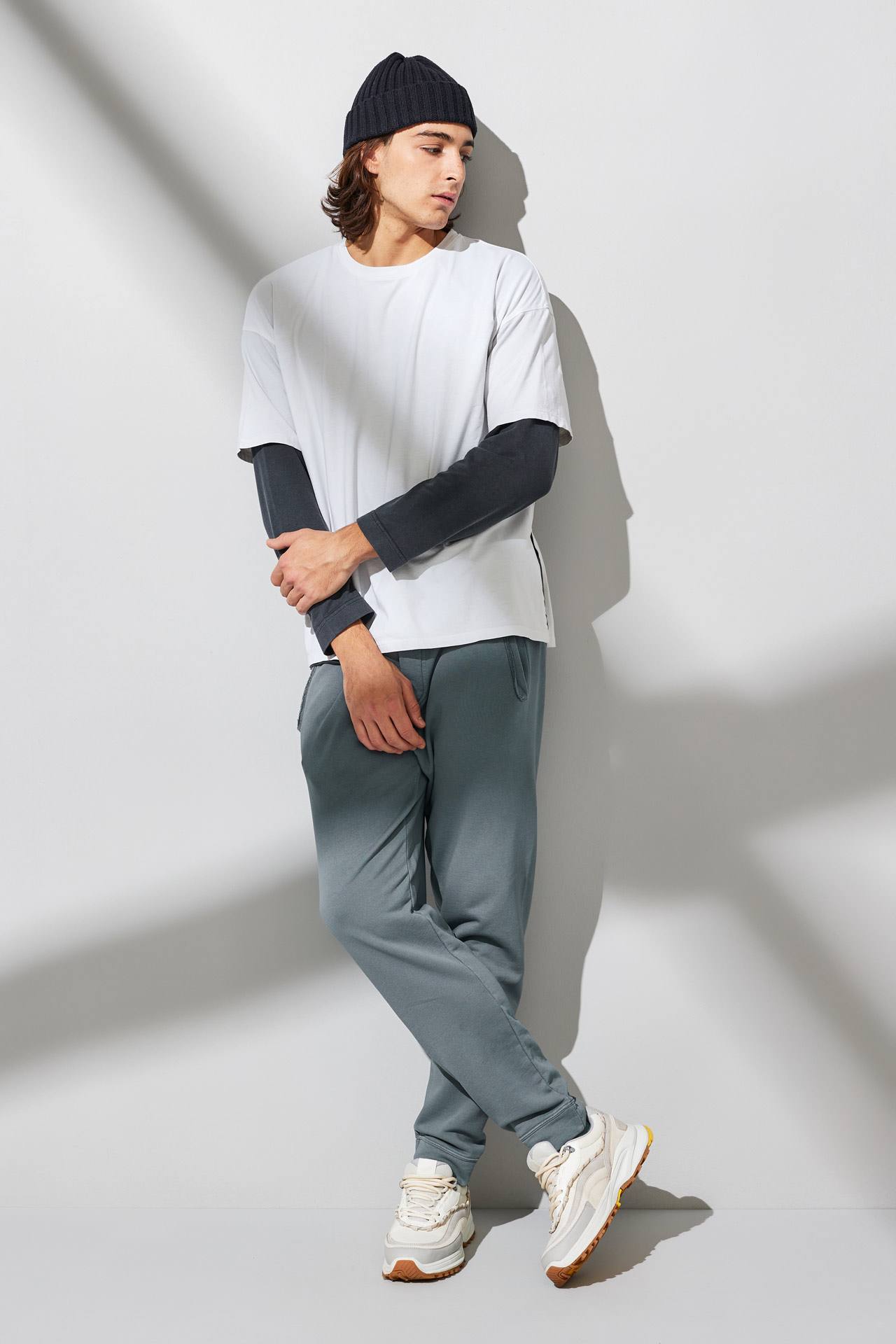 ORGANIC OVERSIZE TEE WITH SIDE SLITS