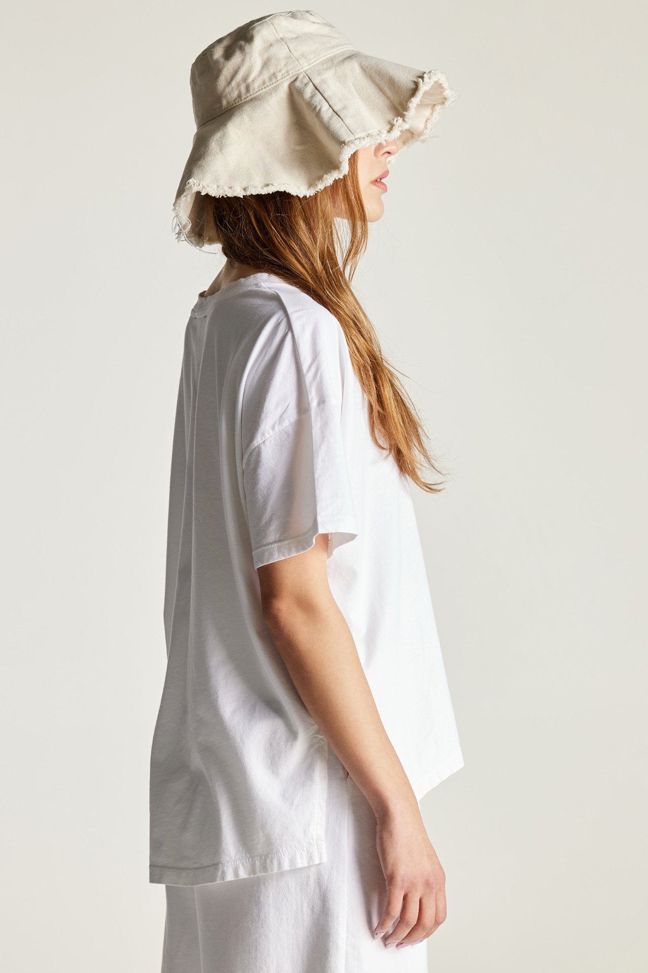 Side Slit Boxy Short Sleeve