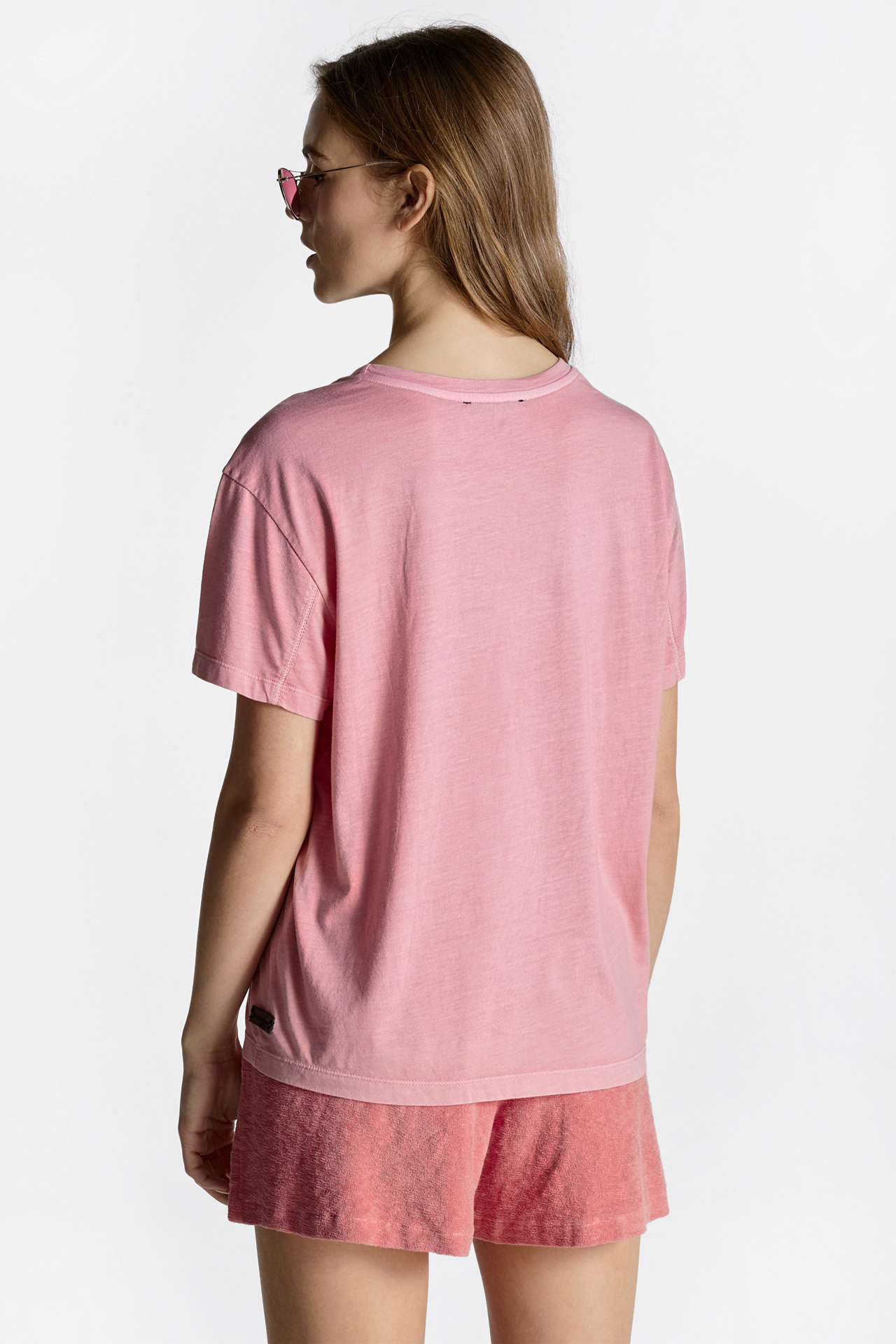 Stitch Detail Short Sleeve