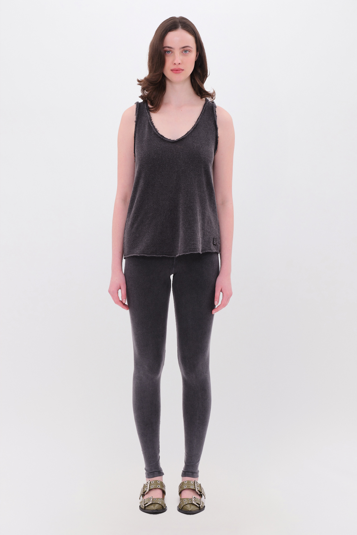 ΤΑΝΚ TOP WITH RAW EDGES