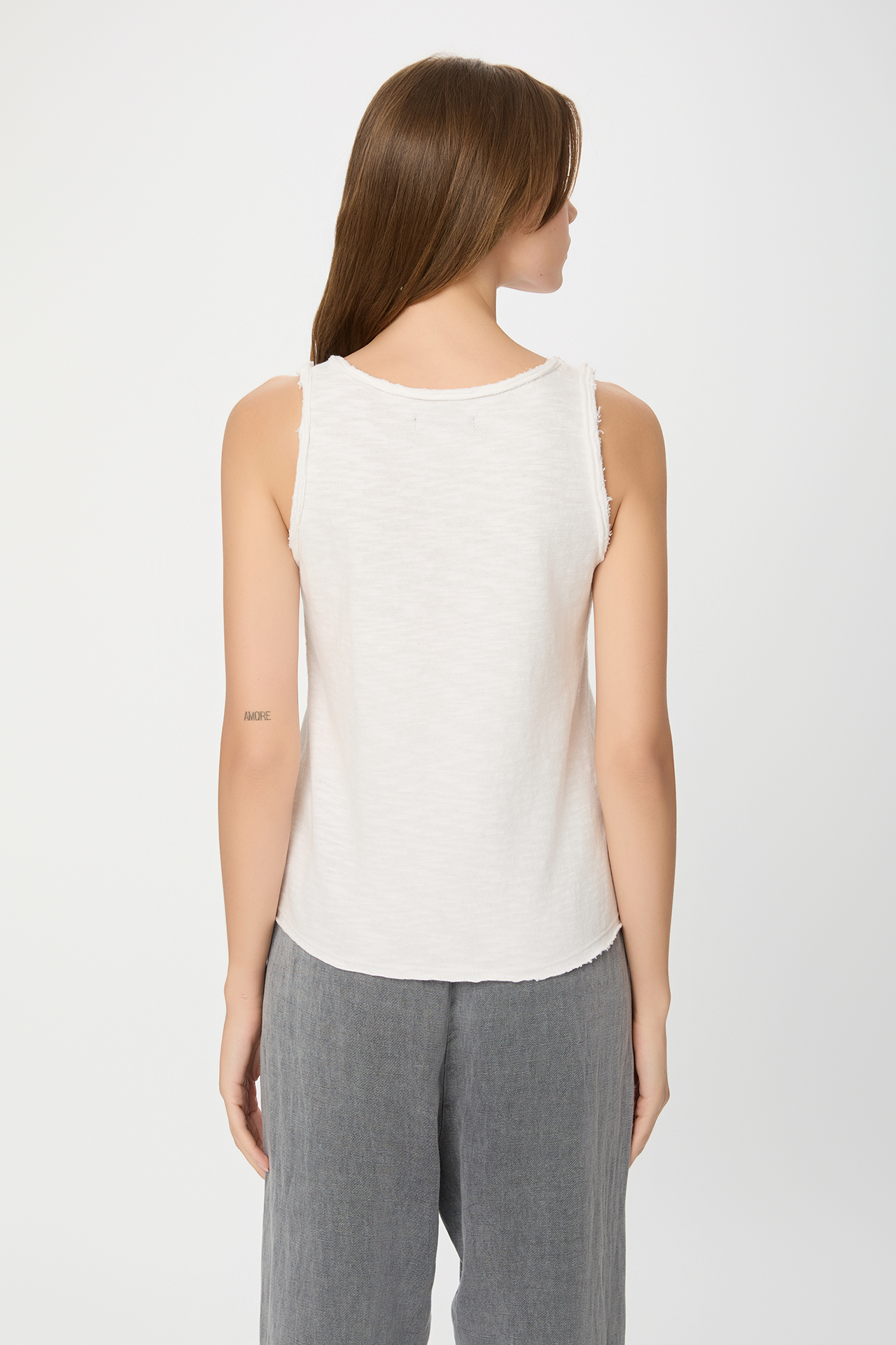 ΤΑΝΚ TOP WITH RAW EDGES