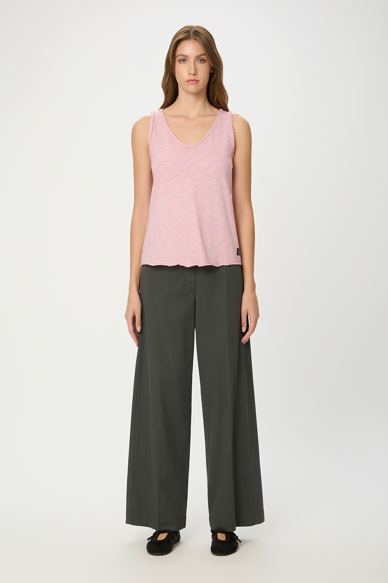 ΤΑΝΚ TOP WITH RAW EDGES