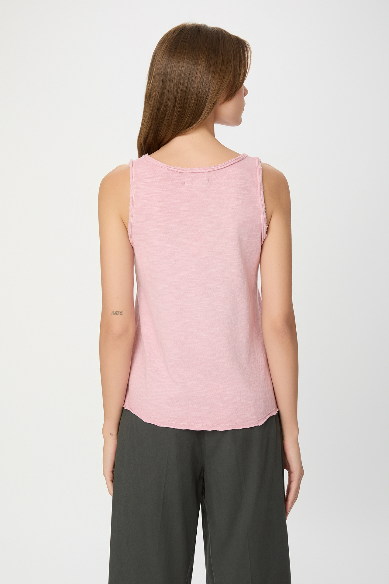 ΤΑΝΚ TOP WITH RAW EDGES