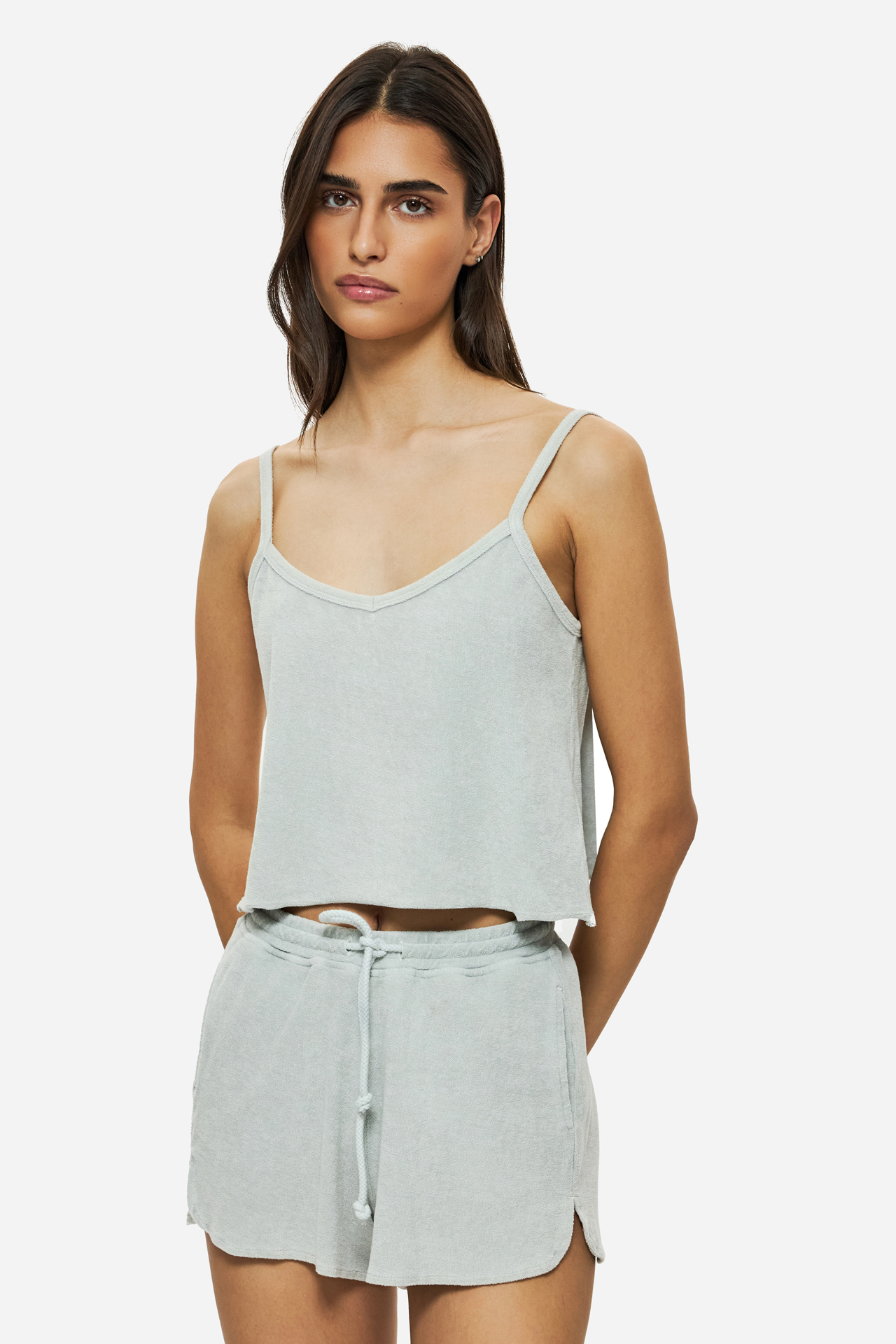 TERRY TOWEL TANK TOP