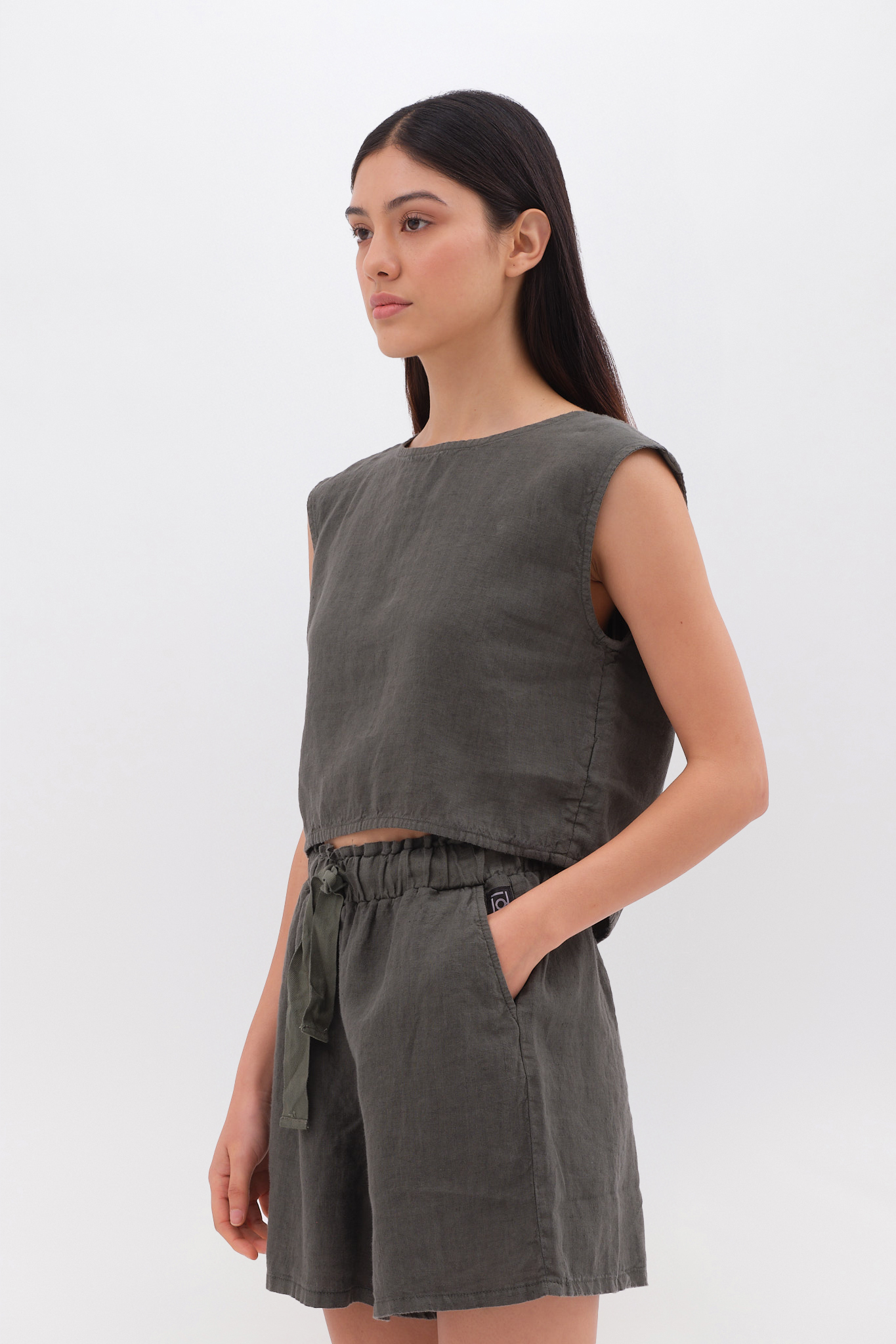 LINEN TOP