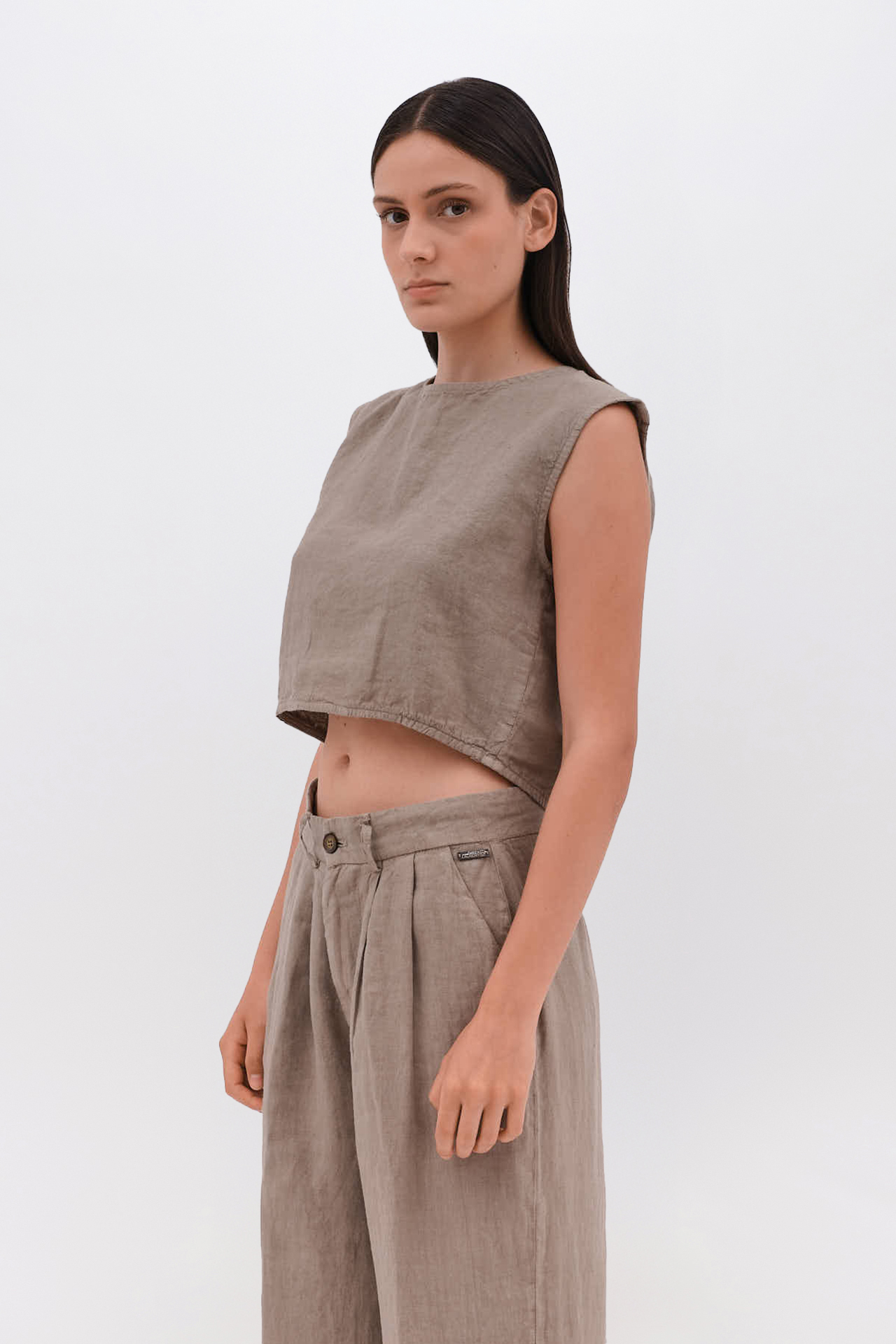 LINEN TOP