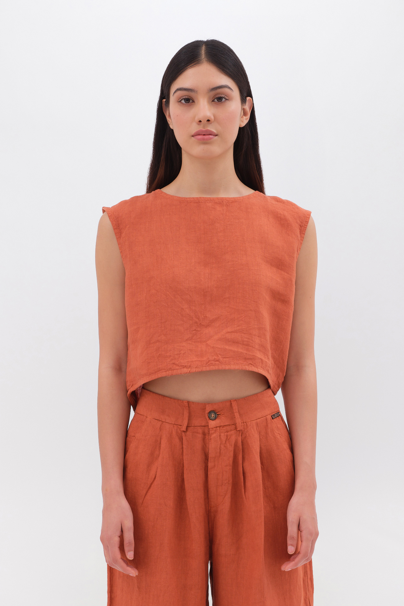 LINEN TOP