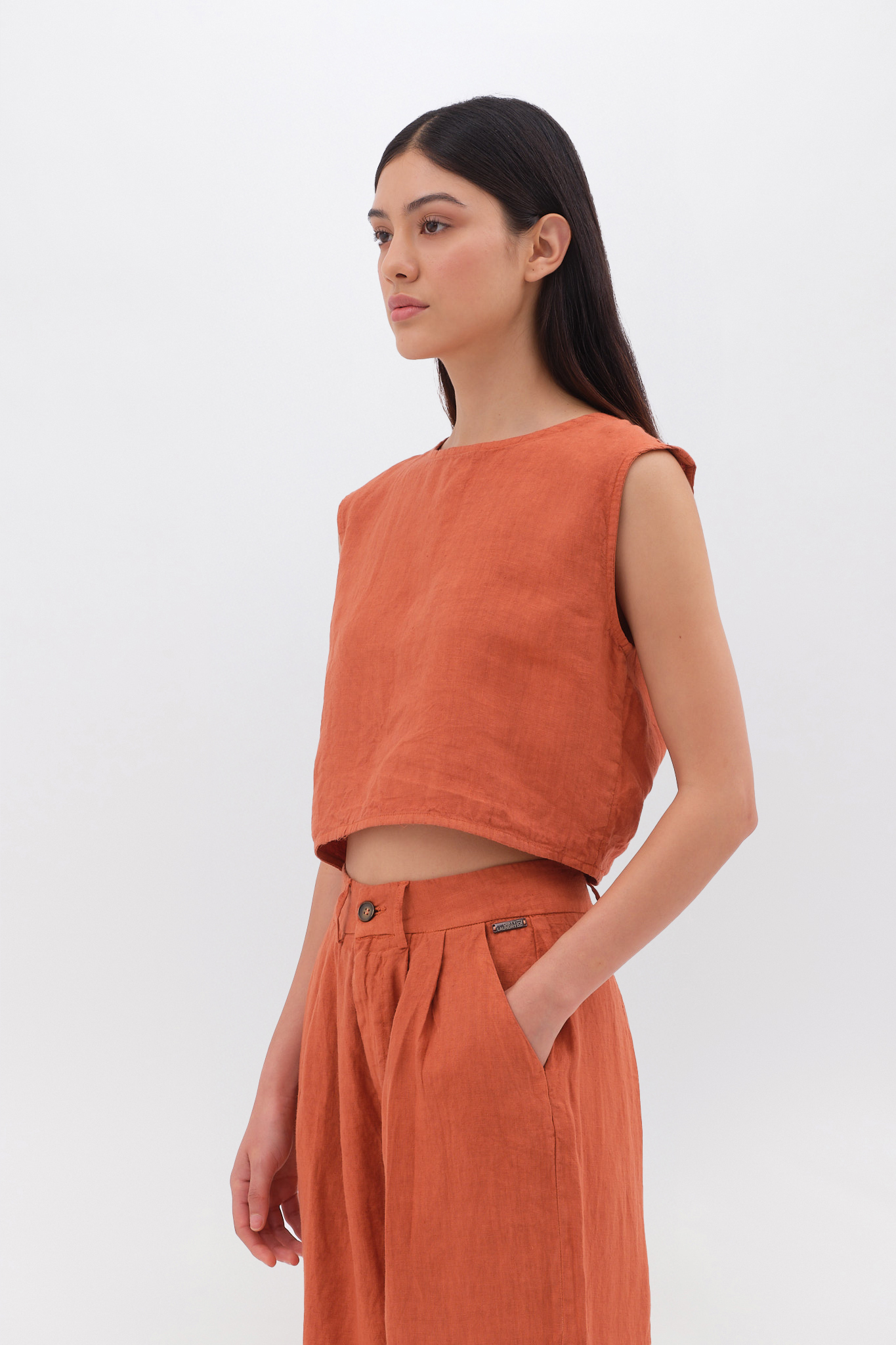 LINEN TOP