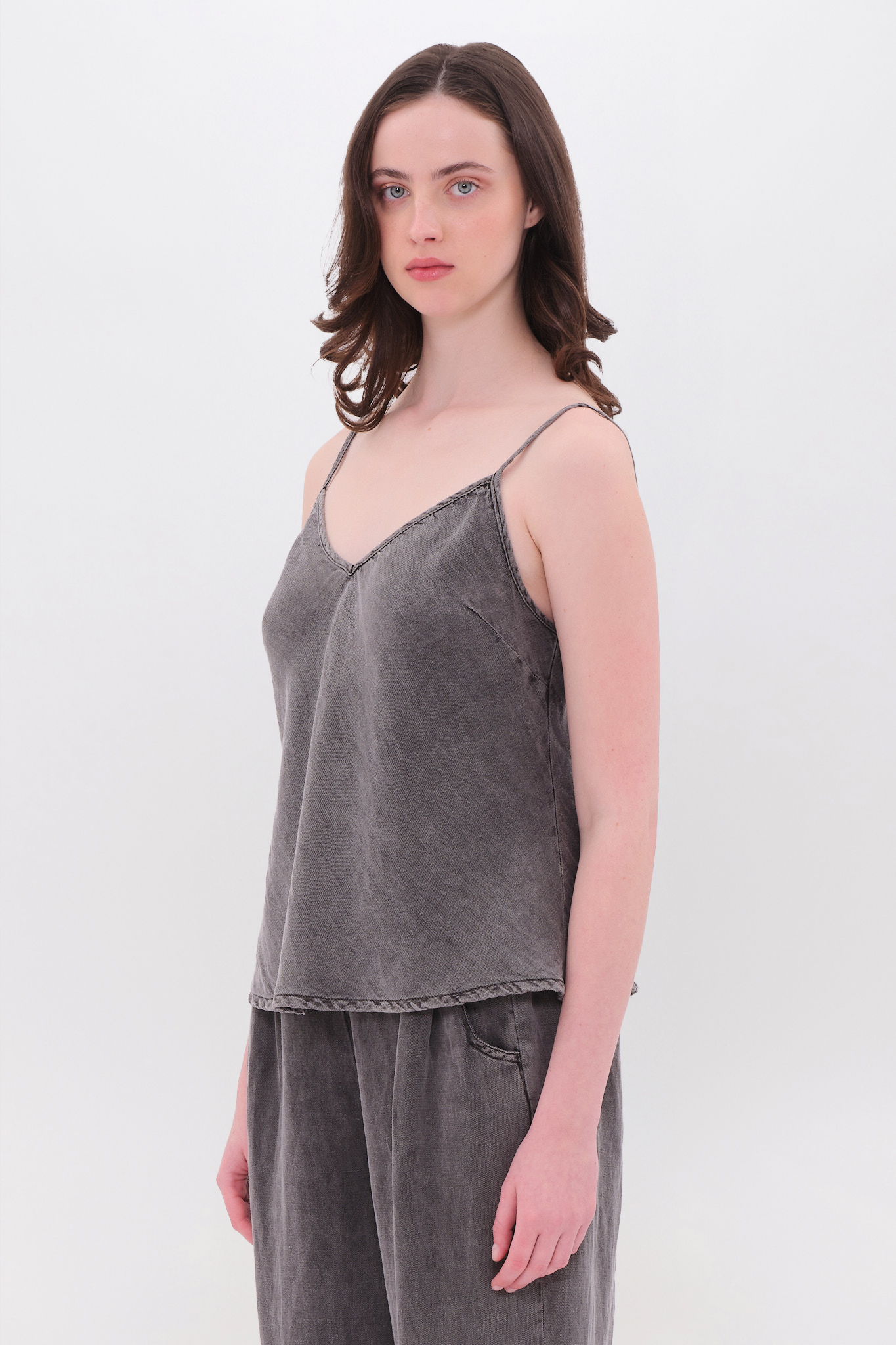 TENCEL LINEN TOP