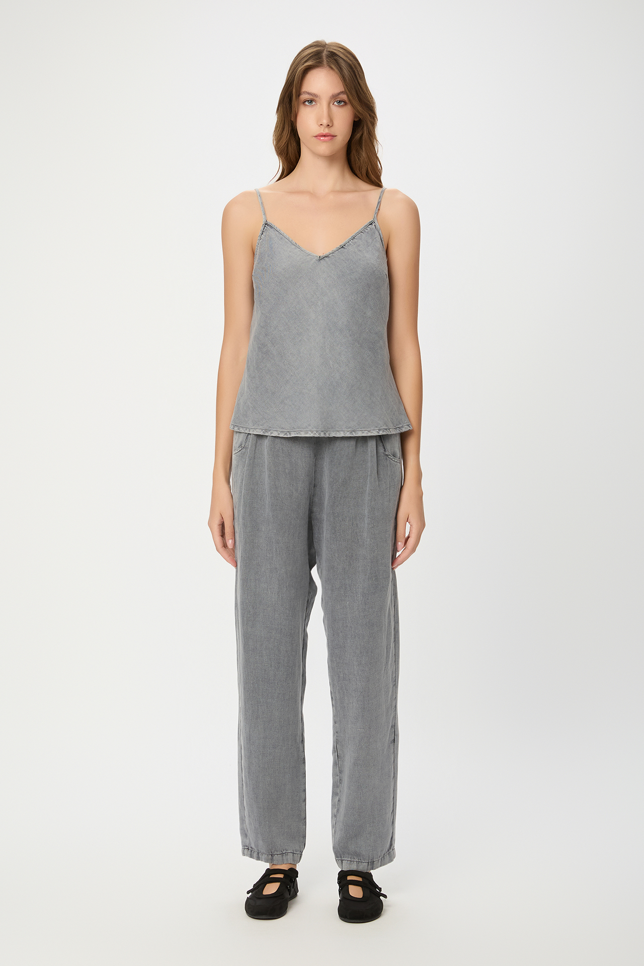 TENCEL LINEN TOP