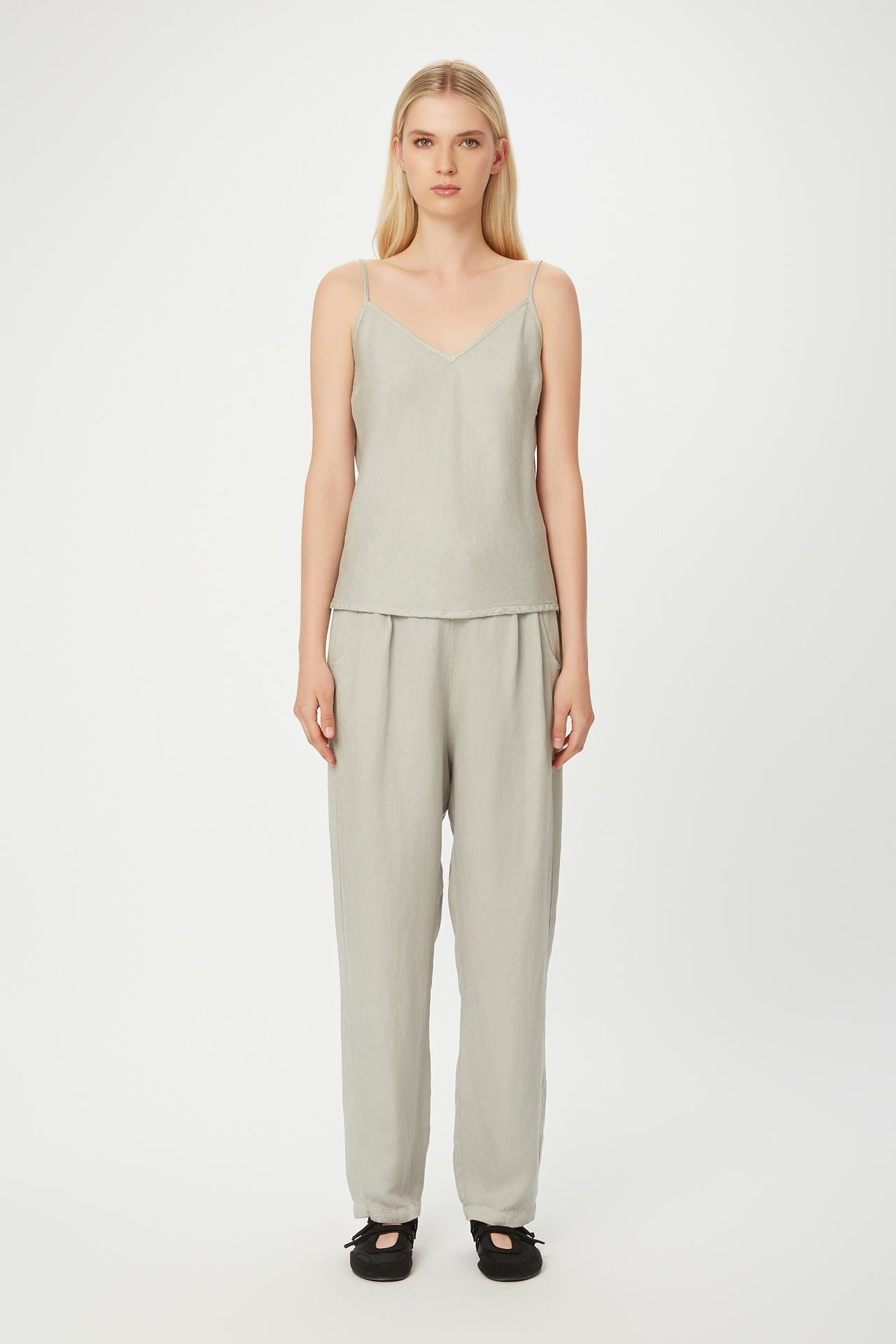 TENCEL LINEN TOP