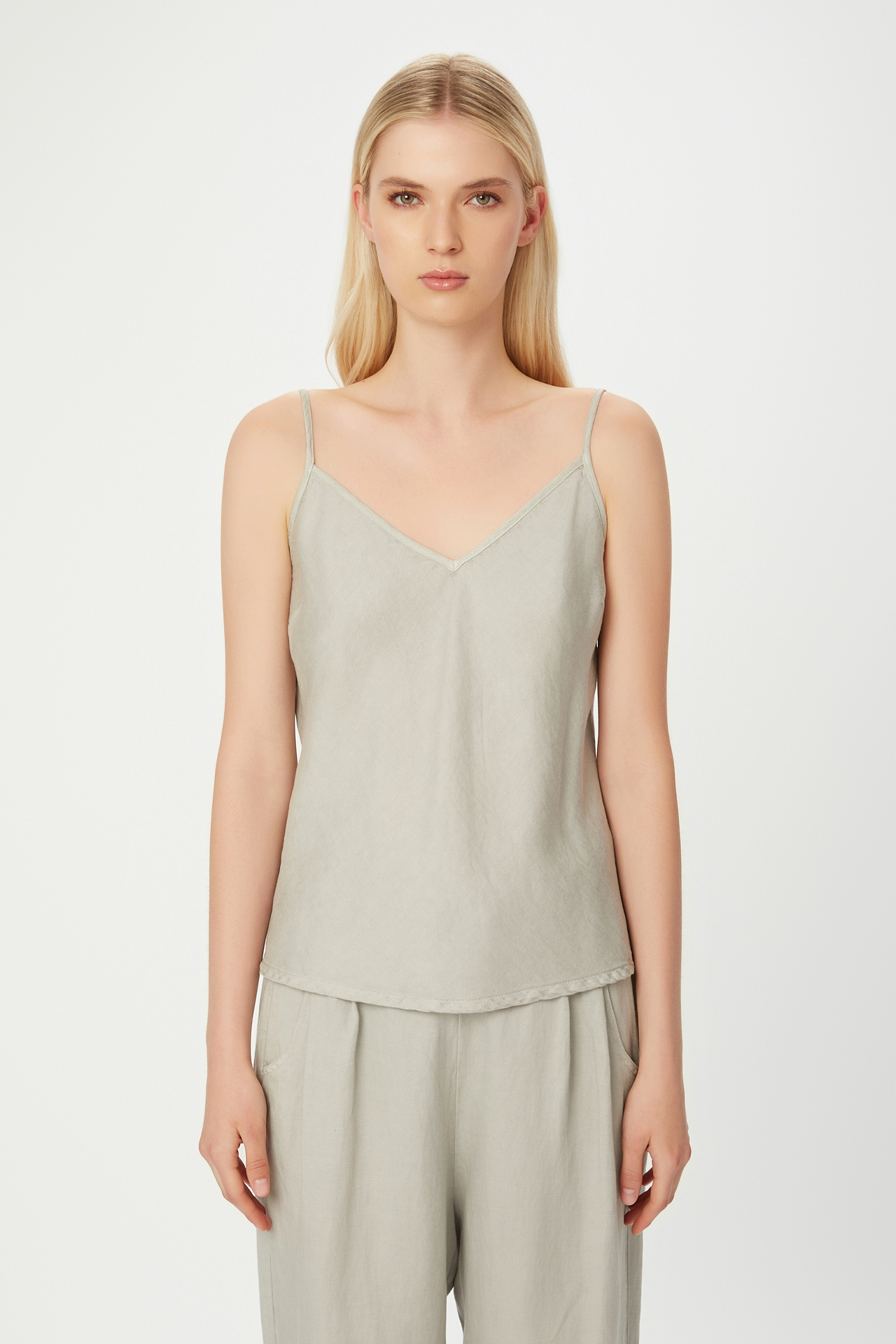 TENCEL LINEN TOP