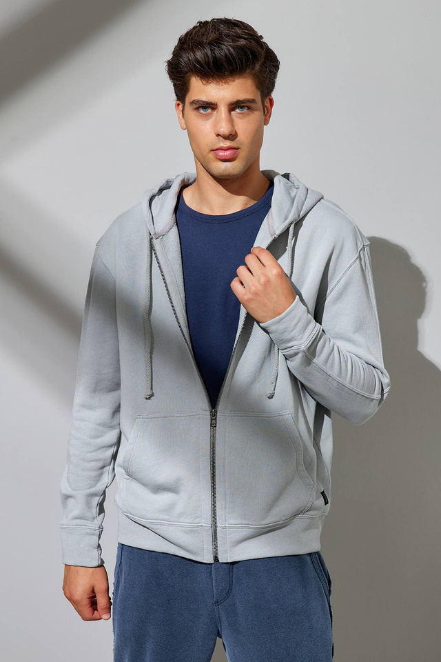 Dropshoulder Loose Knit F-Ζip