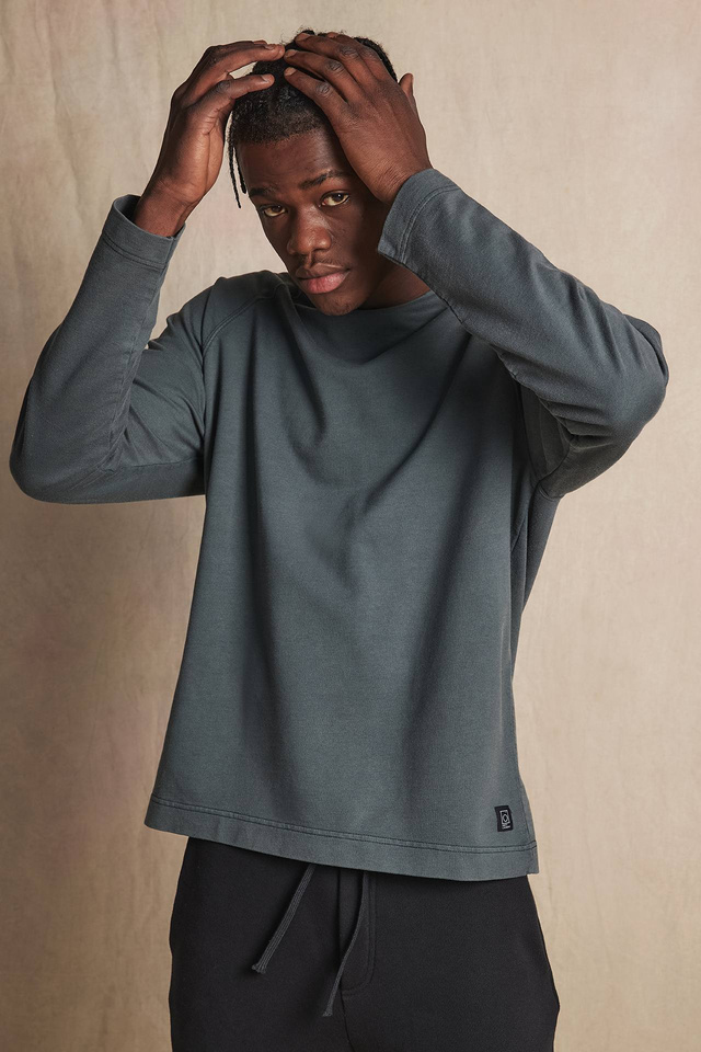 Cotton Modal Acid Raglan Longssleeve
