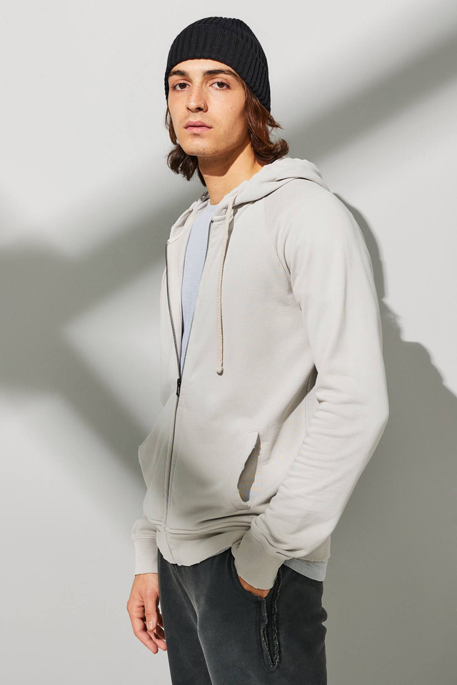 Acid Destroyed Raglan Full Zip