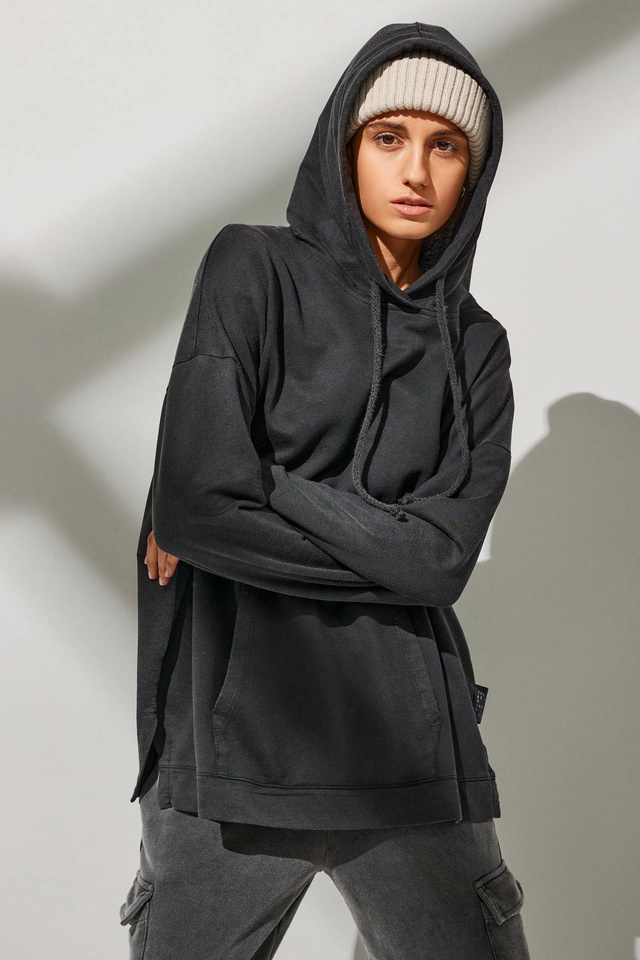 Modal Blend Oversized Hoodie