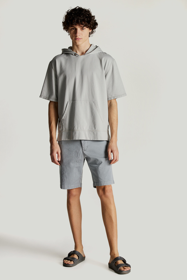 Distressed Chino Bermuda