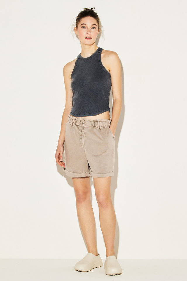 Women's Ribbed Vest Top Dirty Laundry