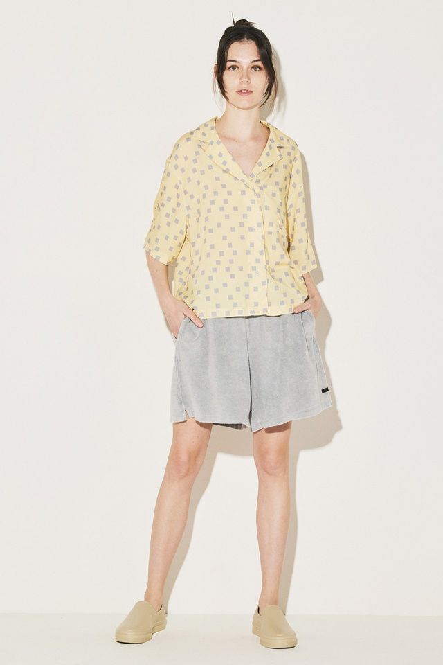 Squares Camp Collar Shirt