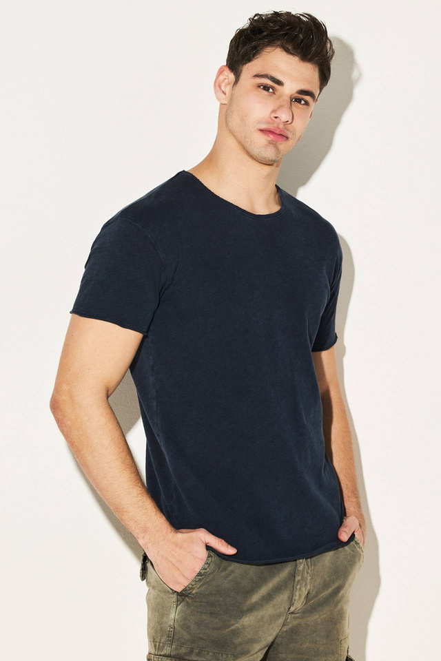 Heavy Slub Drop Shoulder T-Shirt