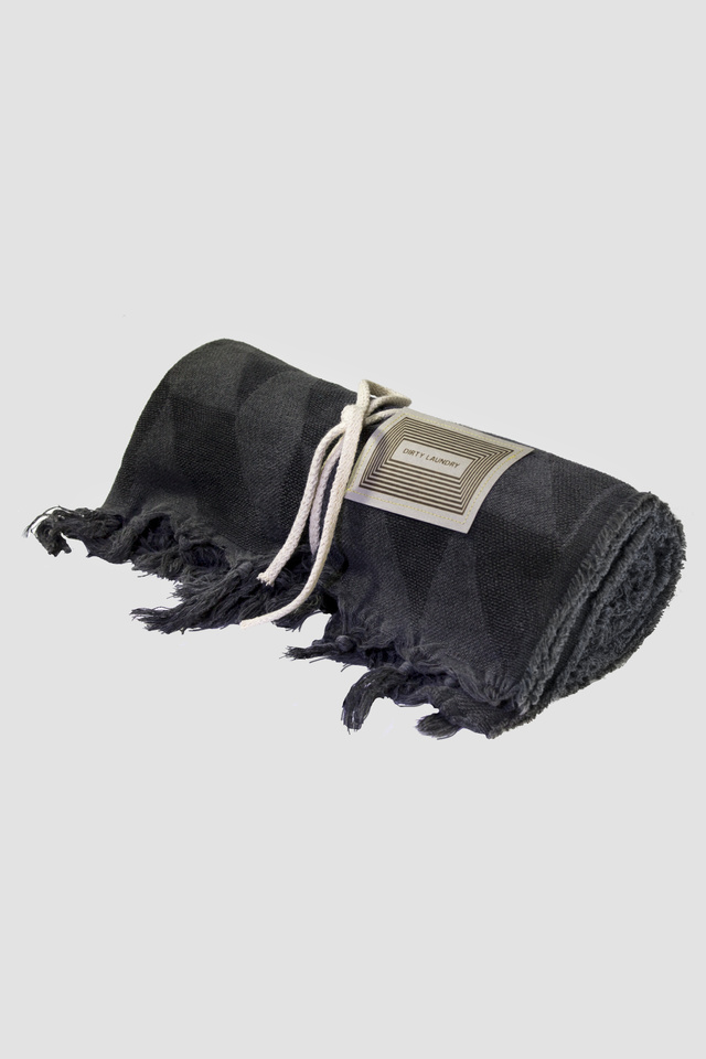 Geometric Jacquard Towel