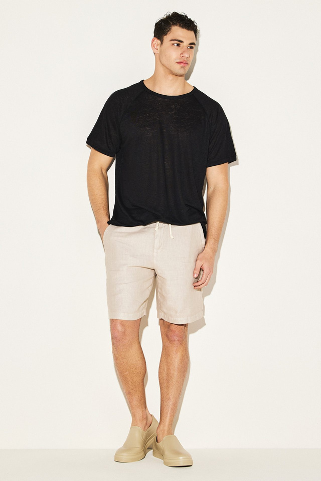 Linen Chino Bermuda