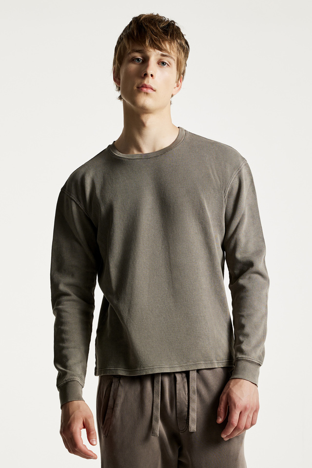 Waffle Long-sleeve T-shirt