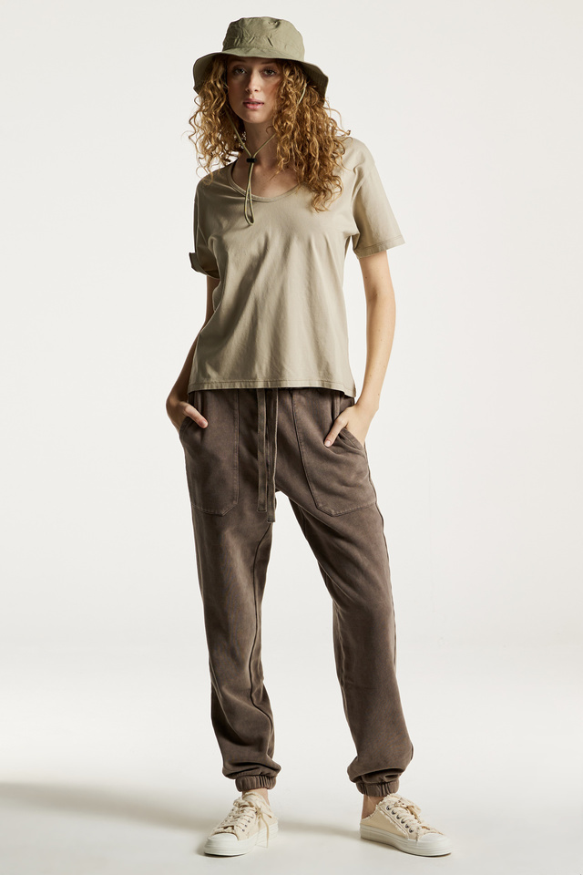 Tencel Detail Sweatpants